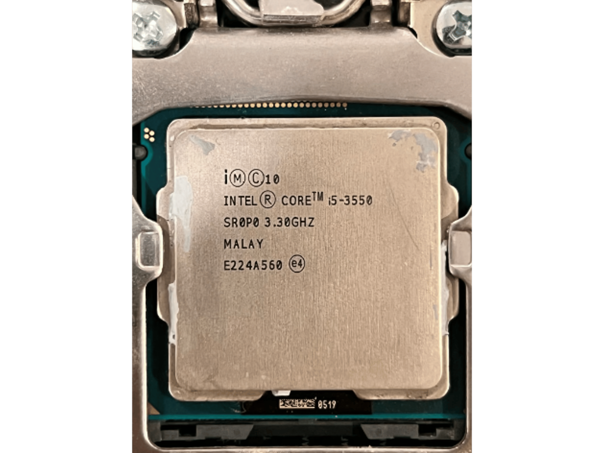 DELL MOTHERBOARD+CORE i5 3550 + CPU cooler + 24 gb ddr3 ram