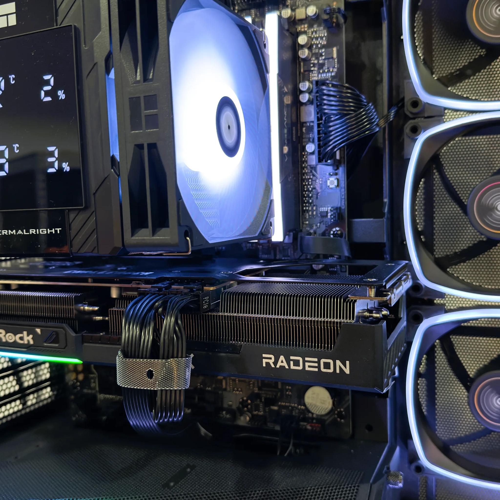 Gaming PC - RX 9070 | Ryzen 7 - 7700x | 32 GB DDR5 | 2 TB SSD | 750w Gold PSU