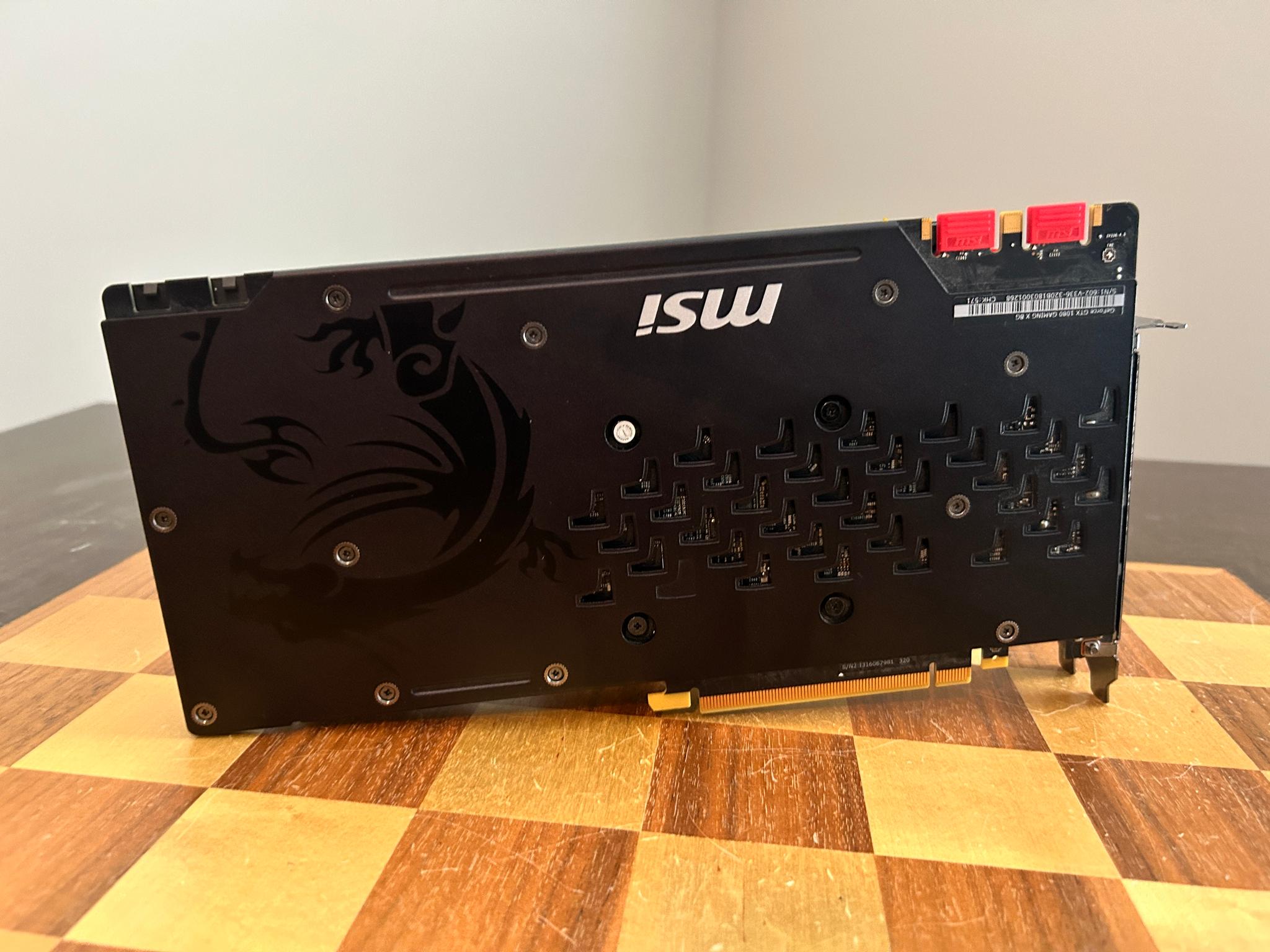 MSI Gaming X GTX 1080