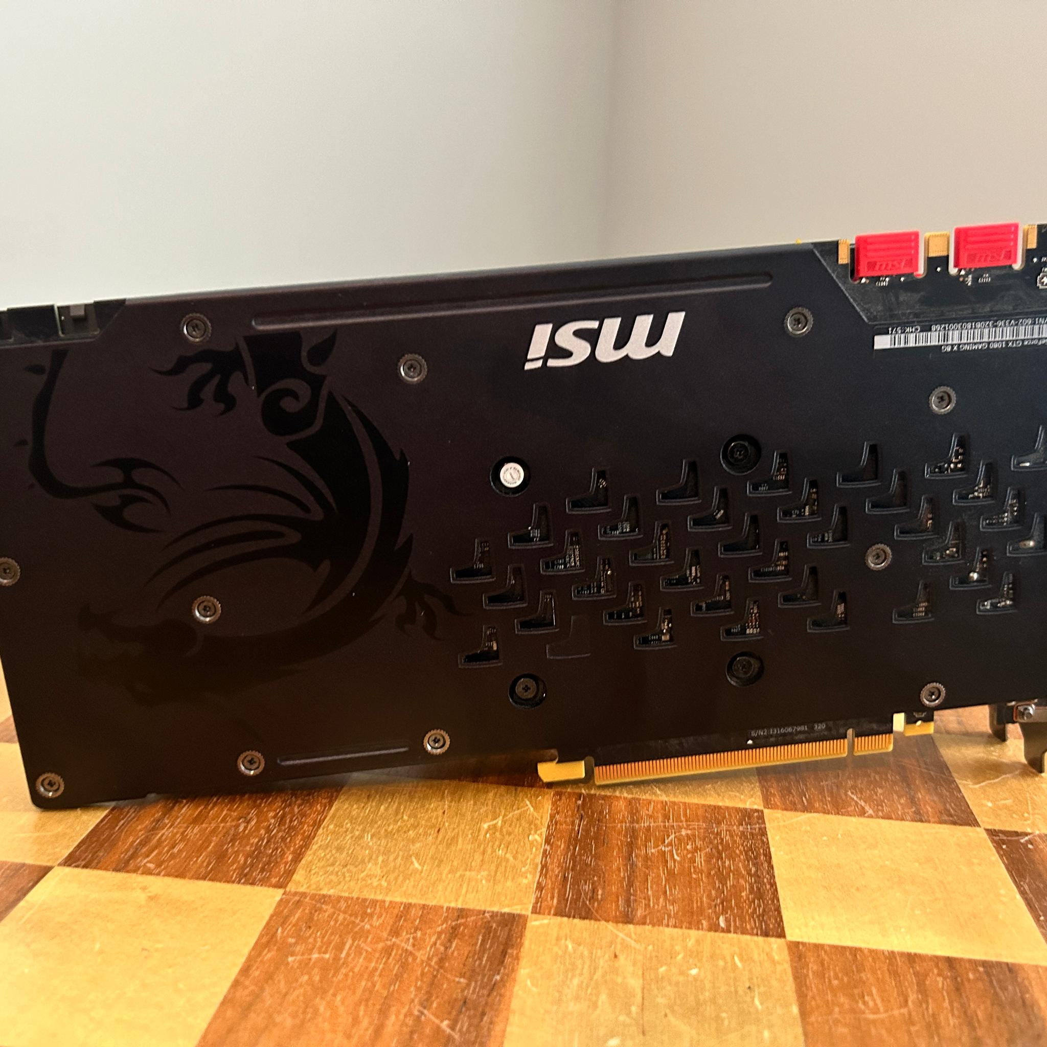 MSI Gaming X GTX 1080
