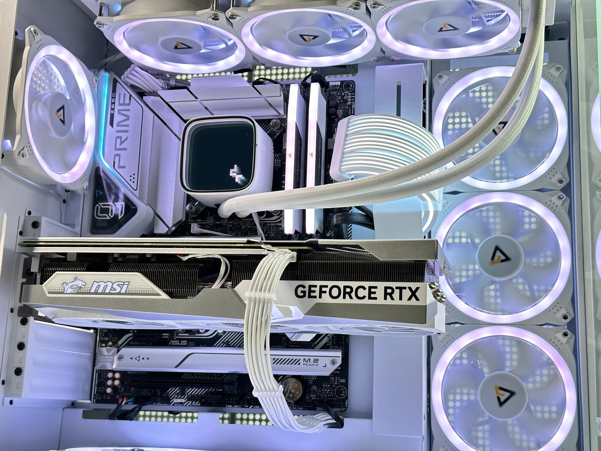 🤍👁️‍🗨️The Vision❄️Nvidia RTX 4070 TI 12GB◊Intel i9 12900K 16 Core◊32GB DDR5◊2TB NVME