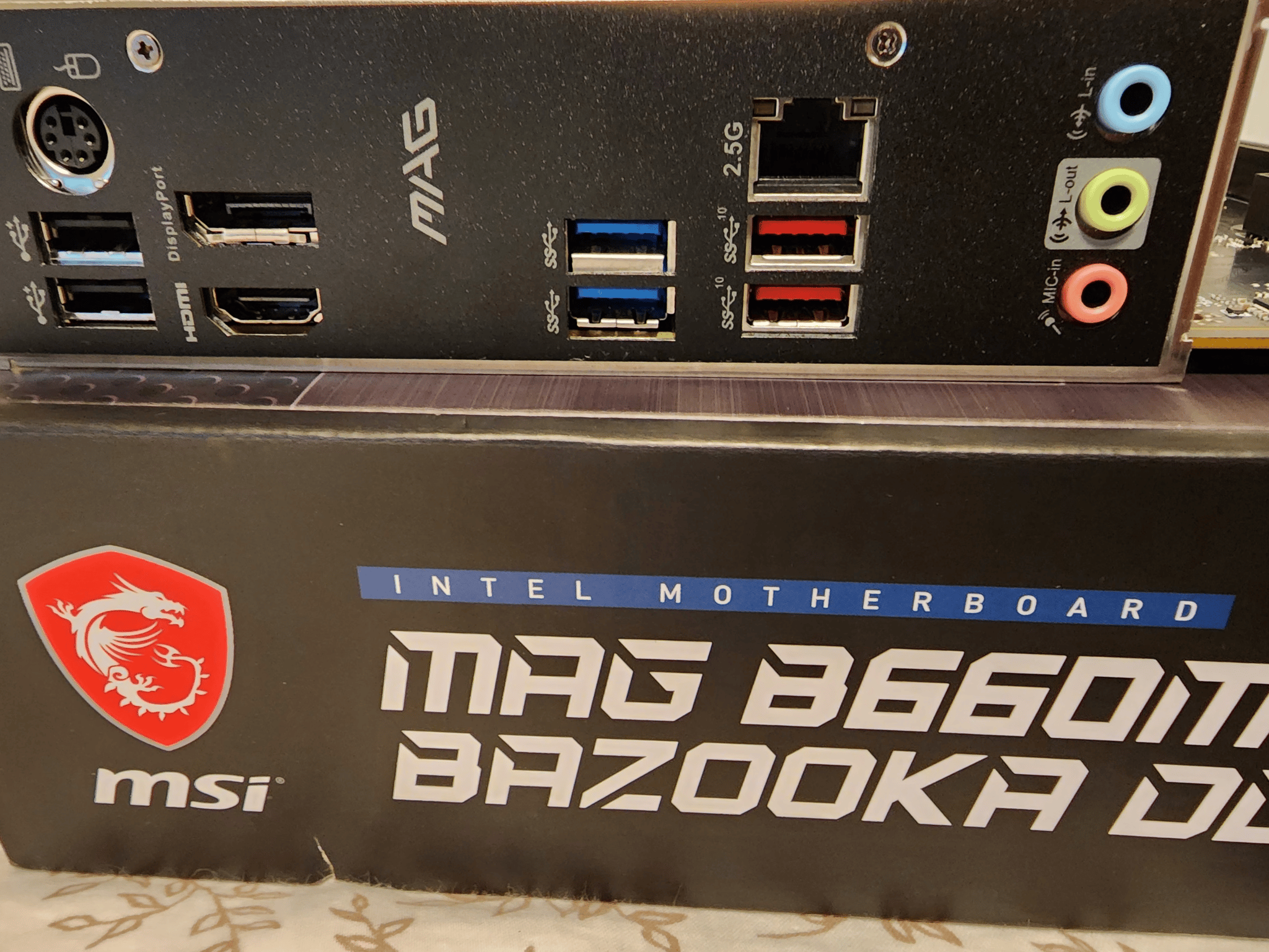 Open 📦! MSI MAG B660M Bazooka DDR4