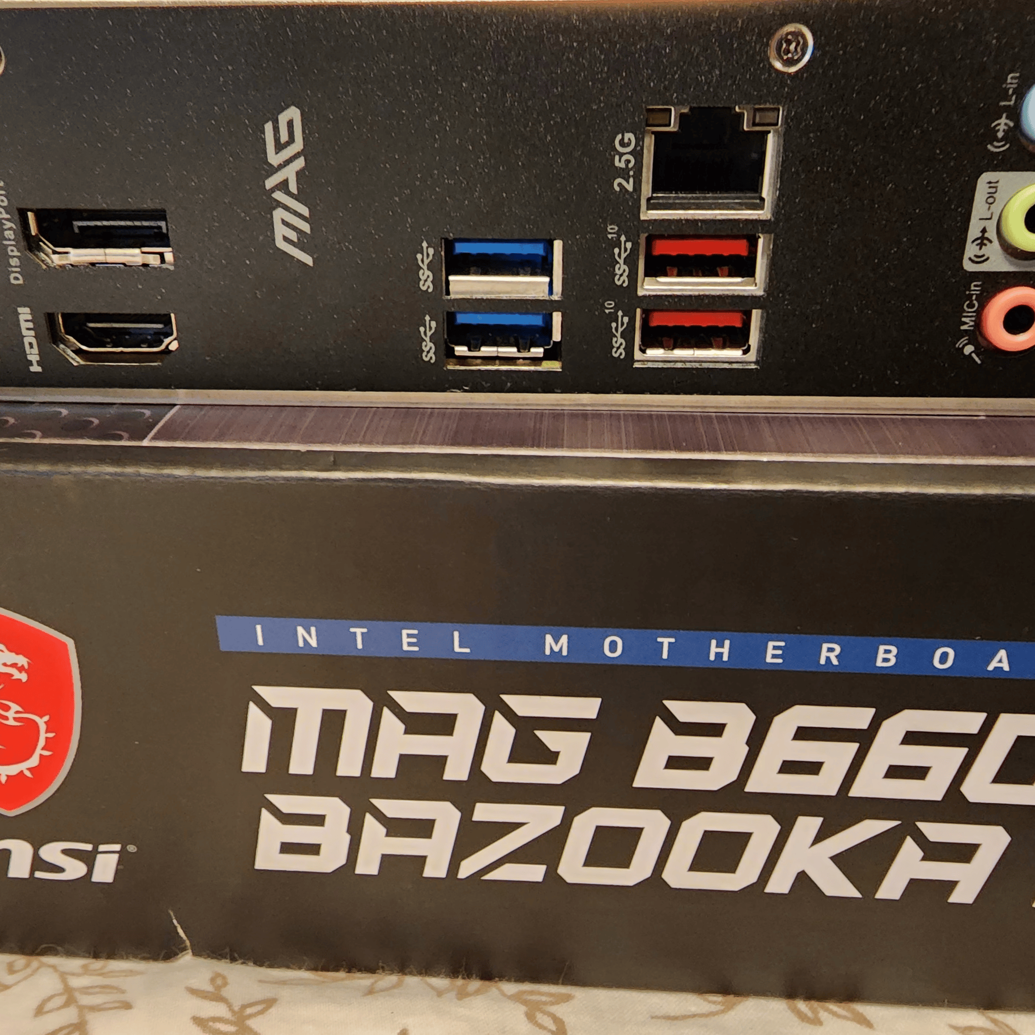 Open 📦! MSI MAG B660M Bazooka DDR4