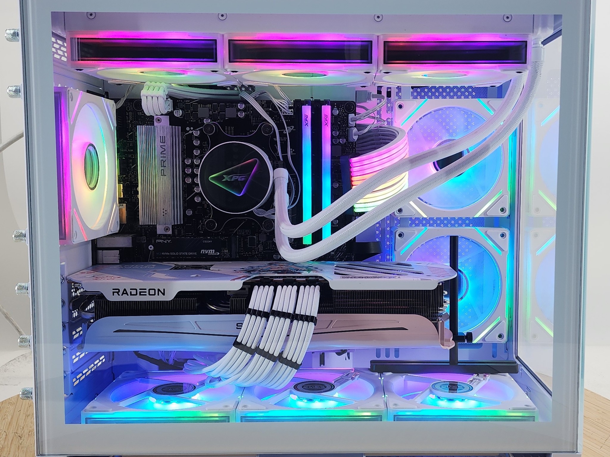 Gaming PC Ryzen 7 7800X3D 32GB RAM 2TB SSD RX 9070 XT 16GB Windows 11 Computer
