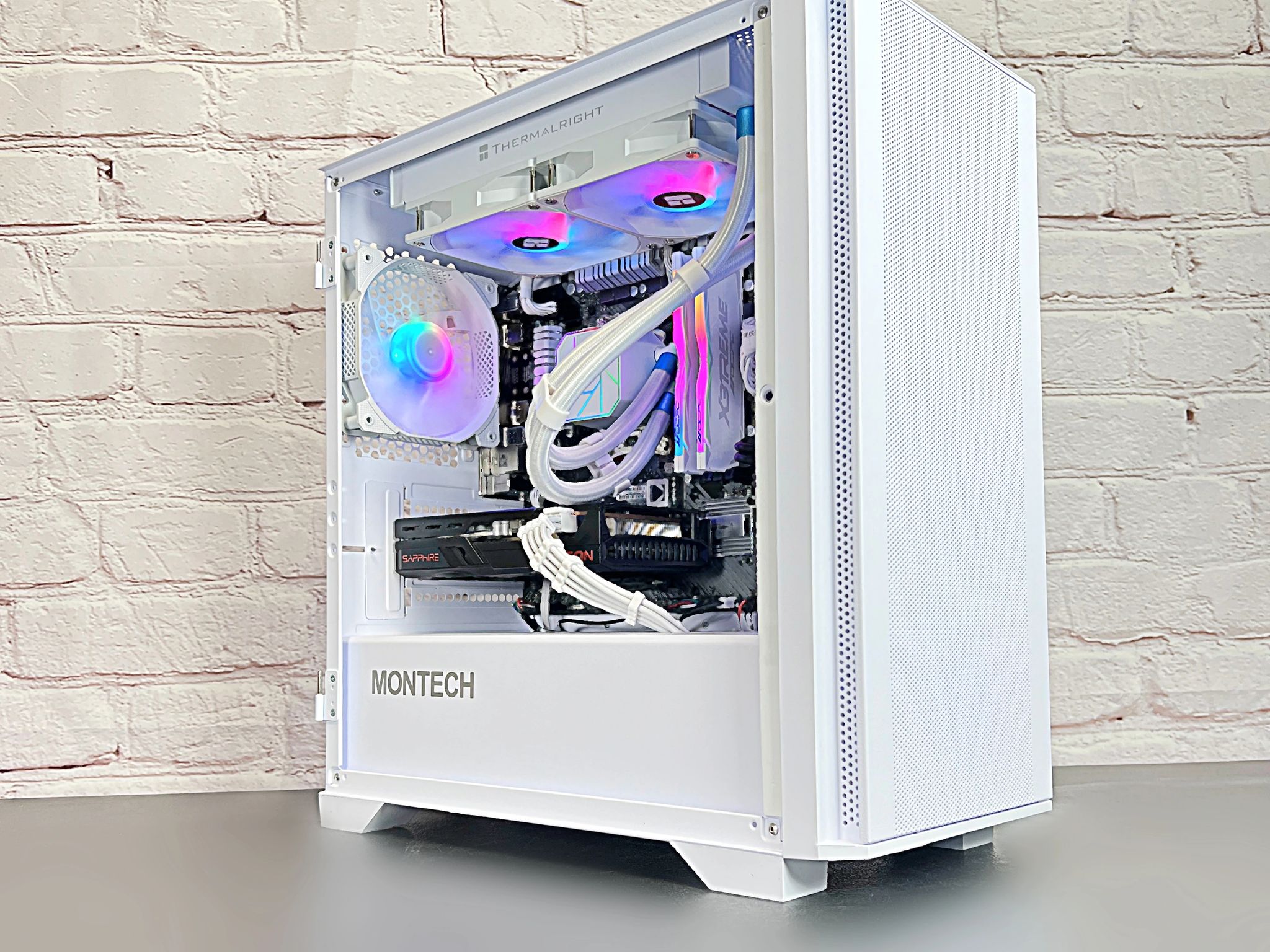 Ryzen 5 3600 Sapphire RX 6600 16GB RAM 1TB M.2 Liquid Cooled Gaming PC