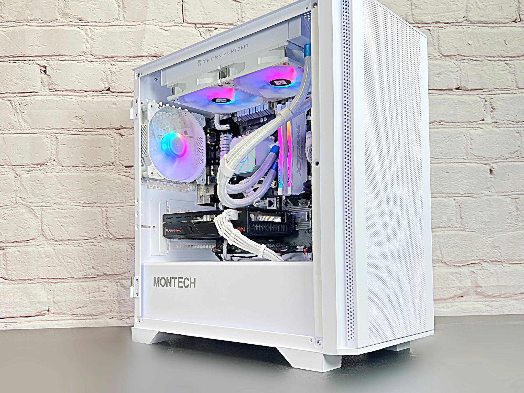 Ryzen 5 3600 Sapphire RX 6600 16GB RAM 1TB M.2 Liquid Cooled Gaming PC