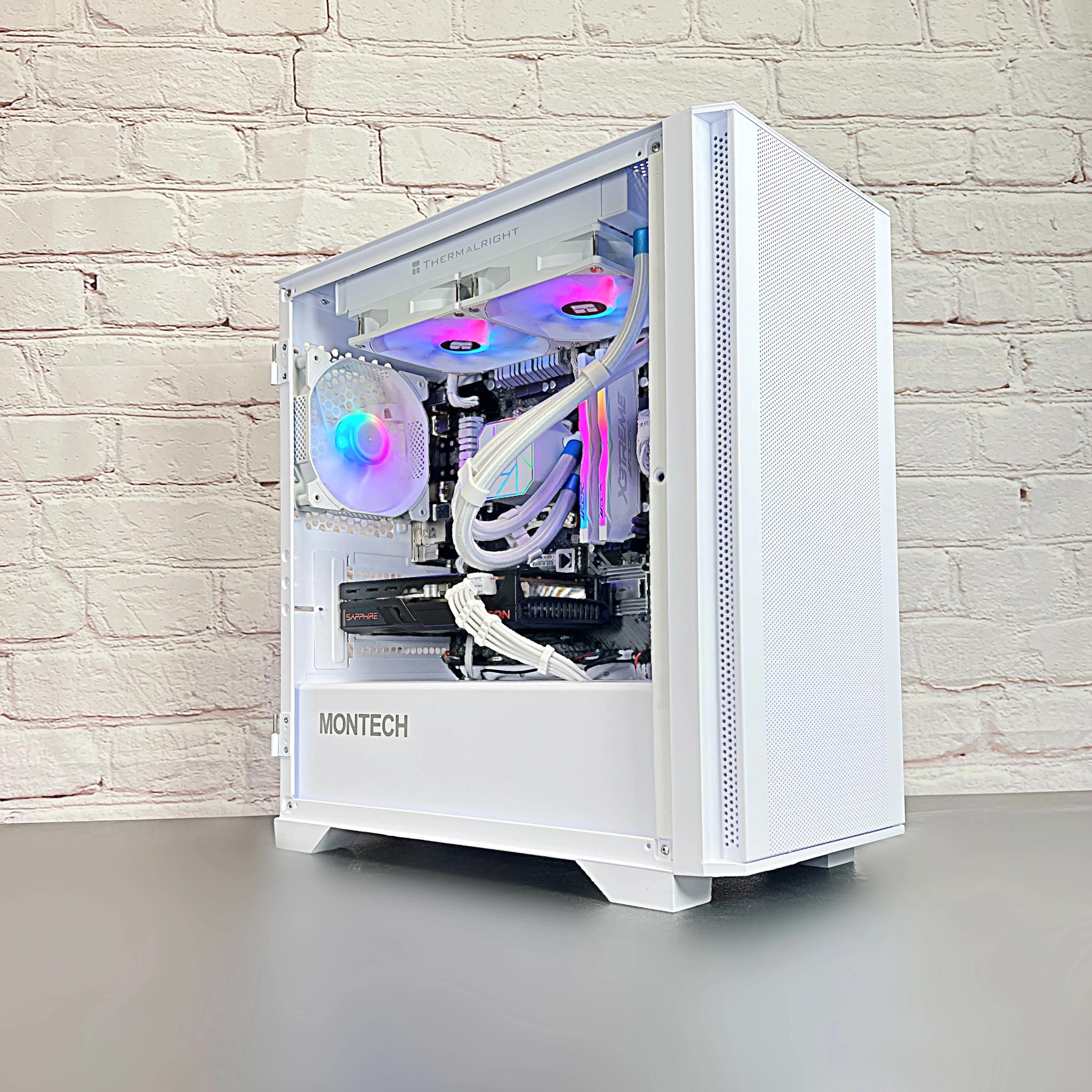 Ryzen 5 3600 Sapphire RX 6600 16GB RAM 1TB M.2 Liquid Cooled Gaming PC