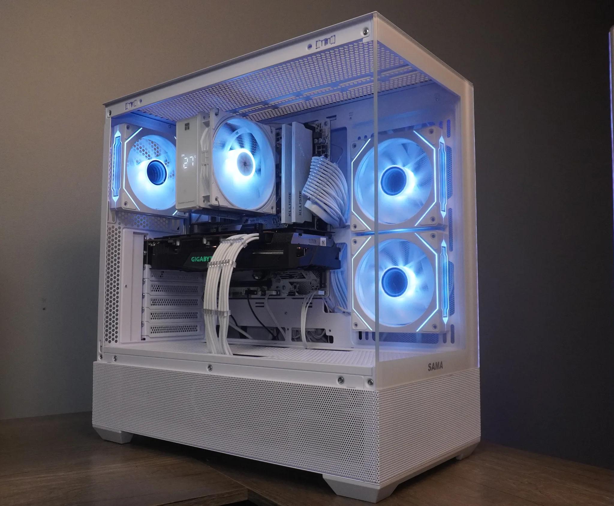 🤍CLEAN🤍 Price To Performance 💪 GAMING MACHINE 🧡RX 5700XT 🧡 Ryzen 5 5600 | 32GB | 1TB | WIFI