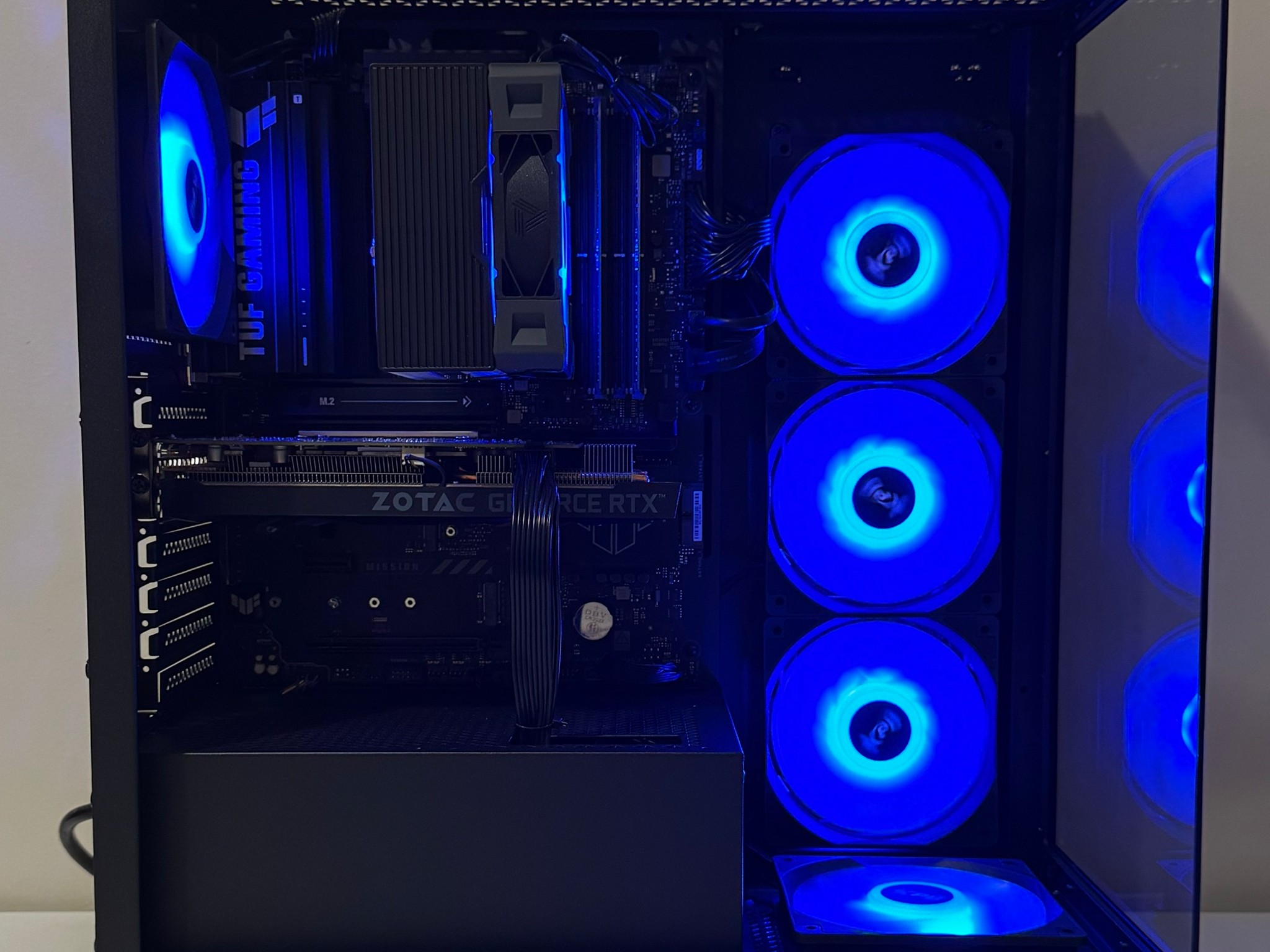 AMD X3D Ryzen 5 7500X3D 32GB DDR5 RAM 1TB NVMe SSD GeForce RTX 3060 12GB ASUS B650E-E TUF Gaming PC