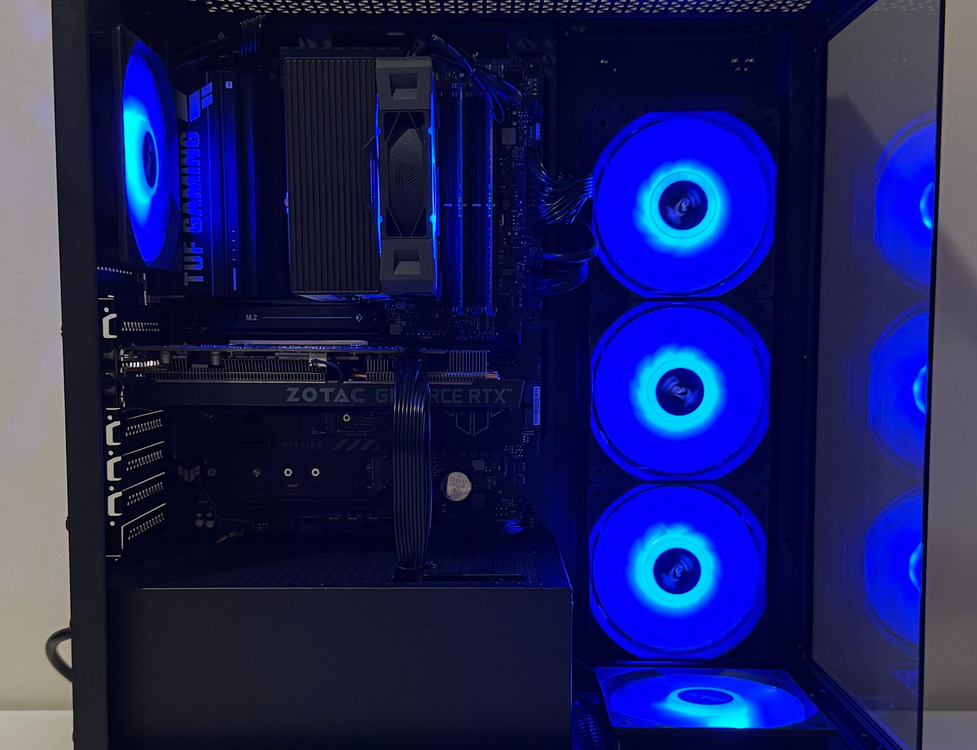 AMD X3D Ryzen 5 7500X3D 32GB DDR5 RAM 1TB NVMe SSD GeForce RTX 3060 12GB ASUS B650E-E TUF Gaming PC