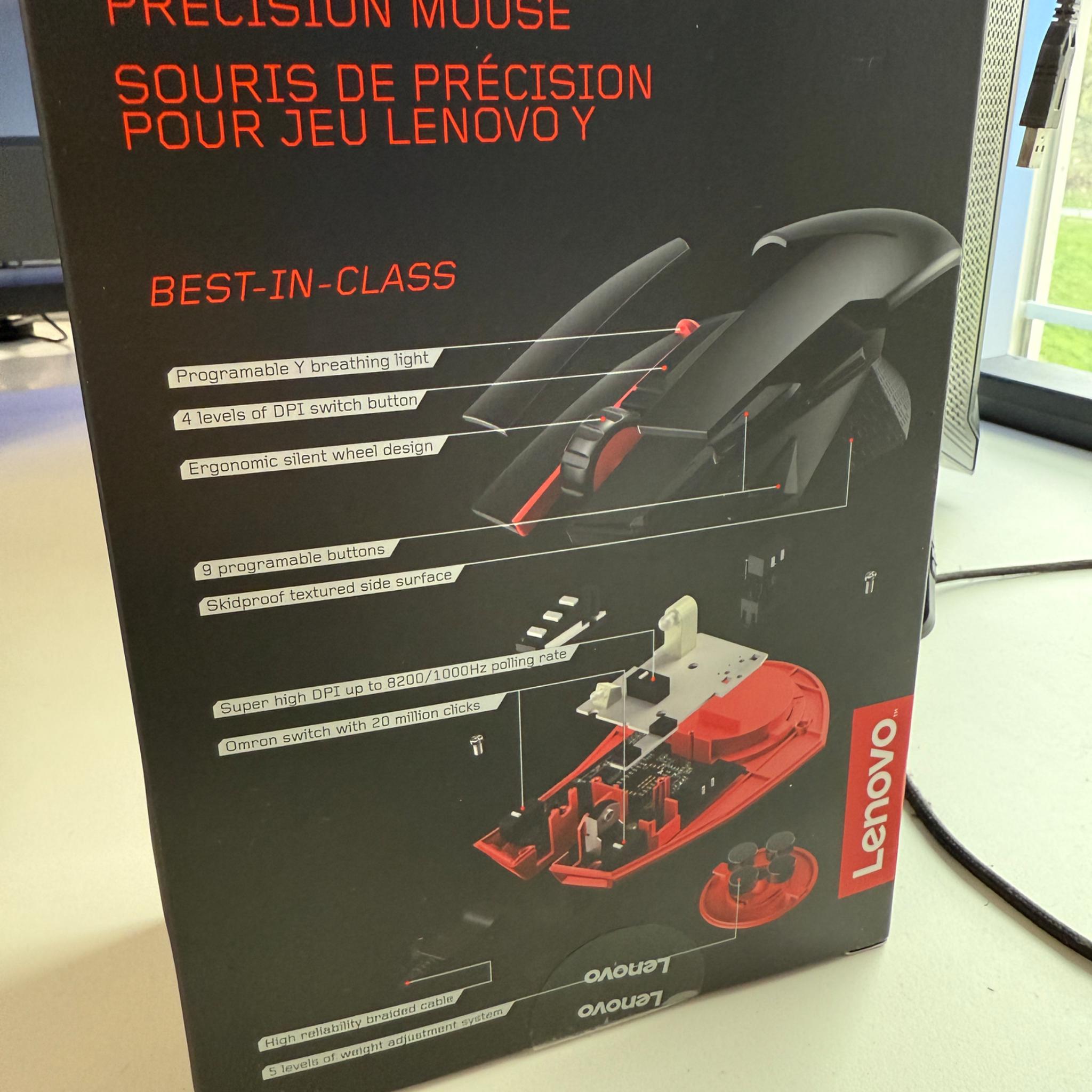 Lenovo Y Gaming Precision Mouse
