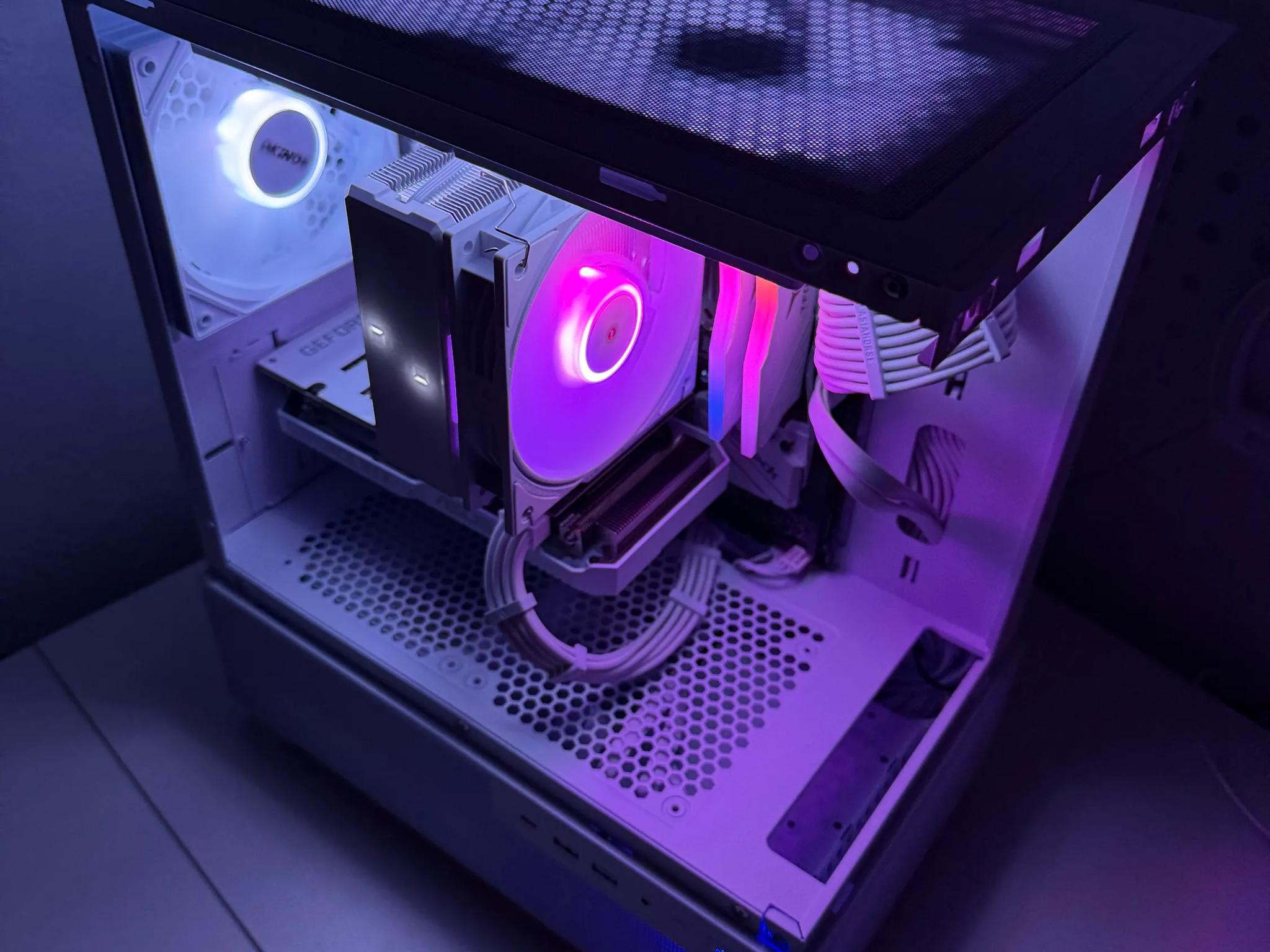 ⚡️ All-White Custom Gaming PC – RTX 3060 + Ryzen 5 5500 | Benchmark-Tested | 1080p & 1440p Ready ⚡️