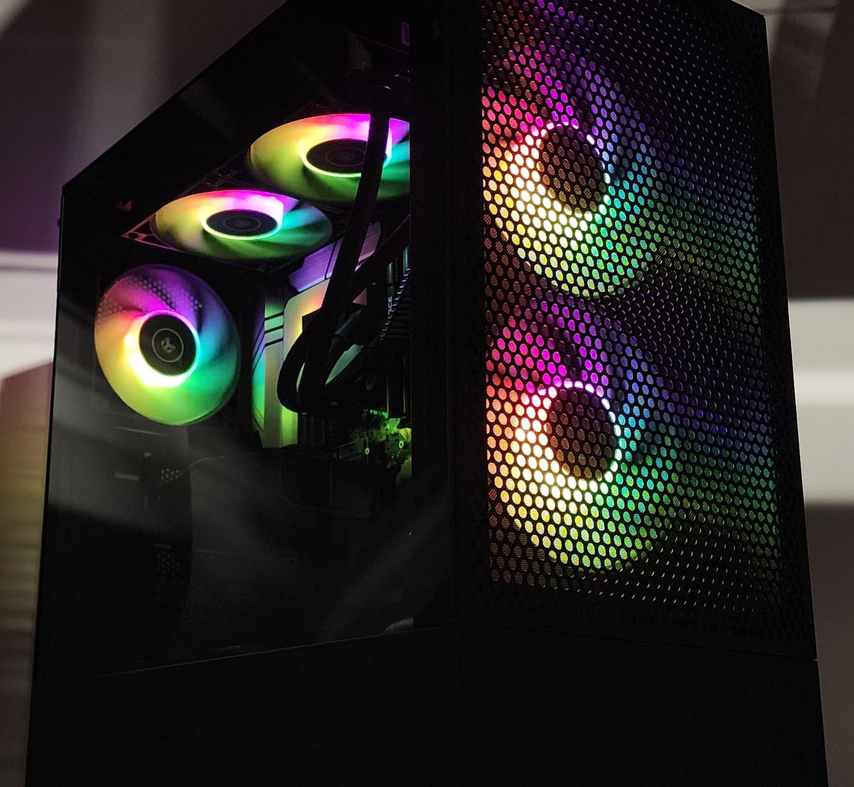 Gaming PC i5-14400F 16GB RAM 1TB SSD RTX 5060  8GB Windows 11 Computer