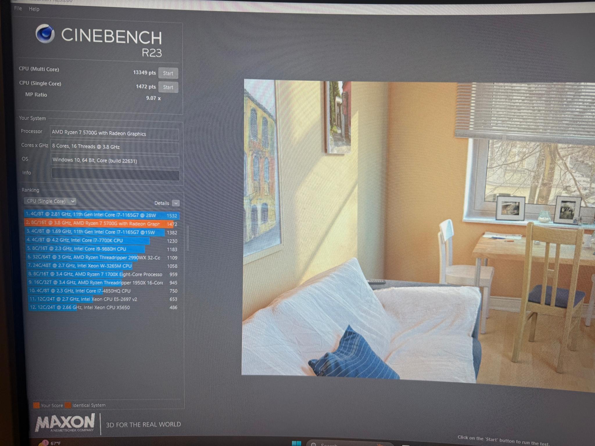 Amd Ryzen 7 5700G Rx 6650xt 1TB nvme ssd windows 11