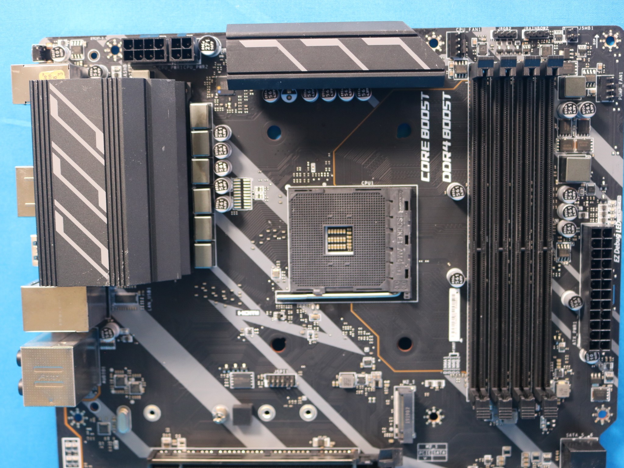 MSI X570-A PRO AMD Socket AM4 PCIe 4.0 DDR4 ATX Desktop Motherboard No I/O Shield
