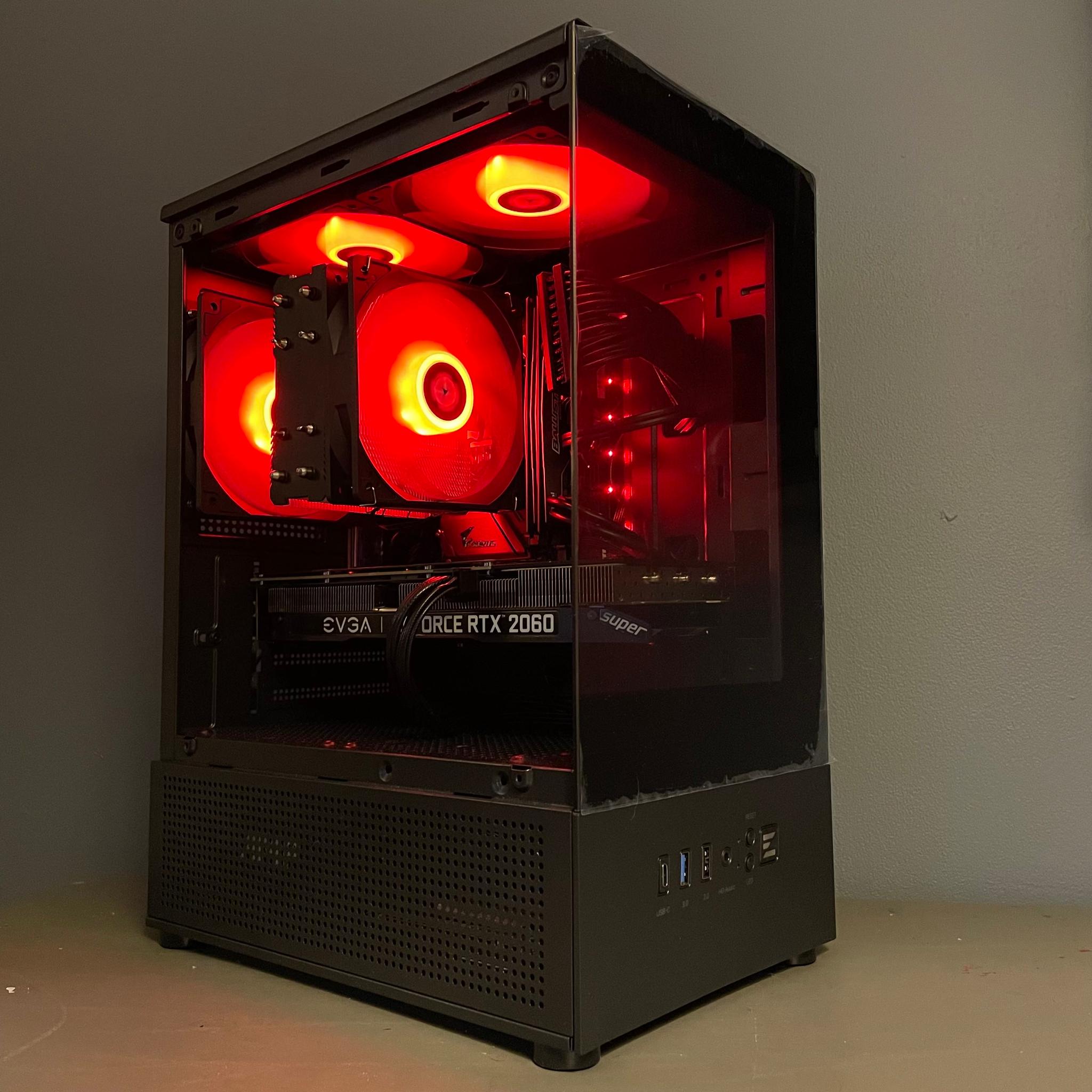 RTX 2060 Super Gaming PC | i5-9600K | 16GB RAM | 3TB HDD + 250GB SSD | RGB All-Black