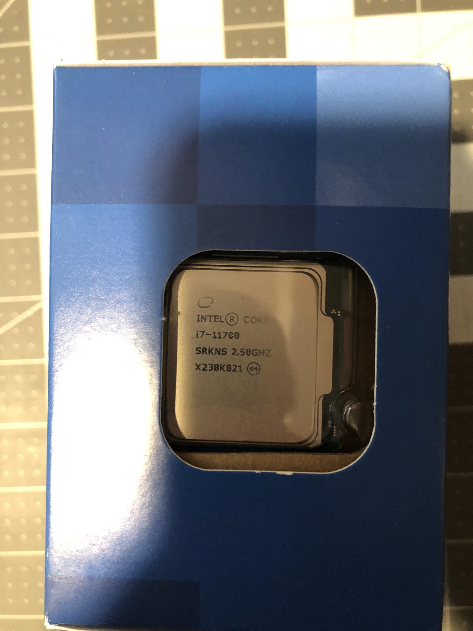 New in Unopened Box Intel Core i7 11700