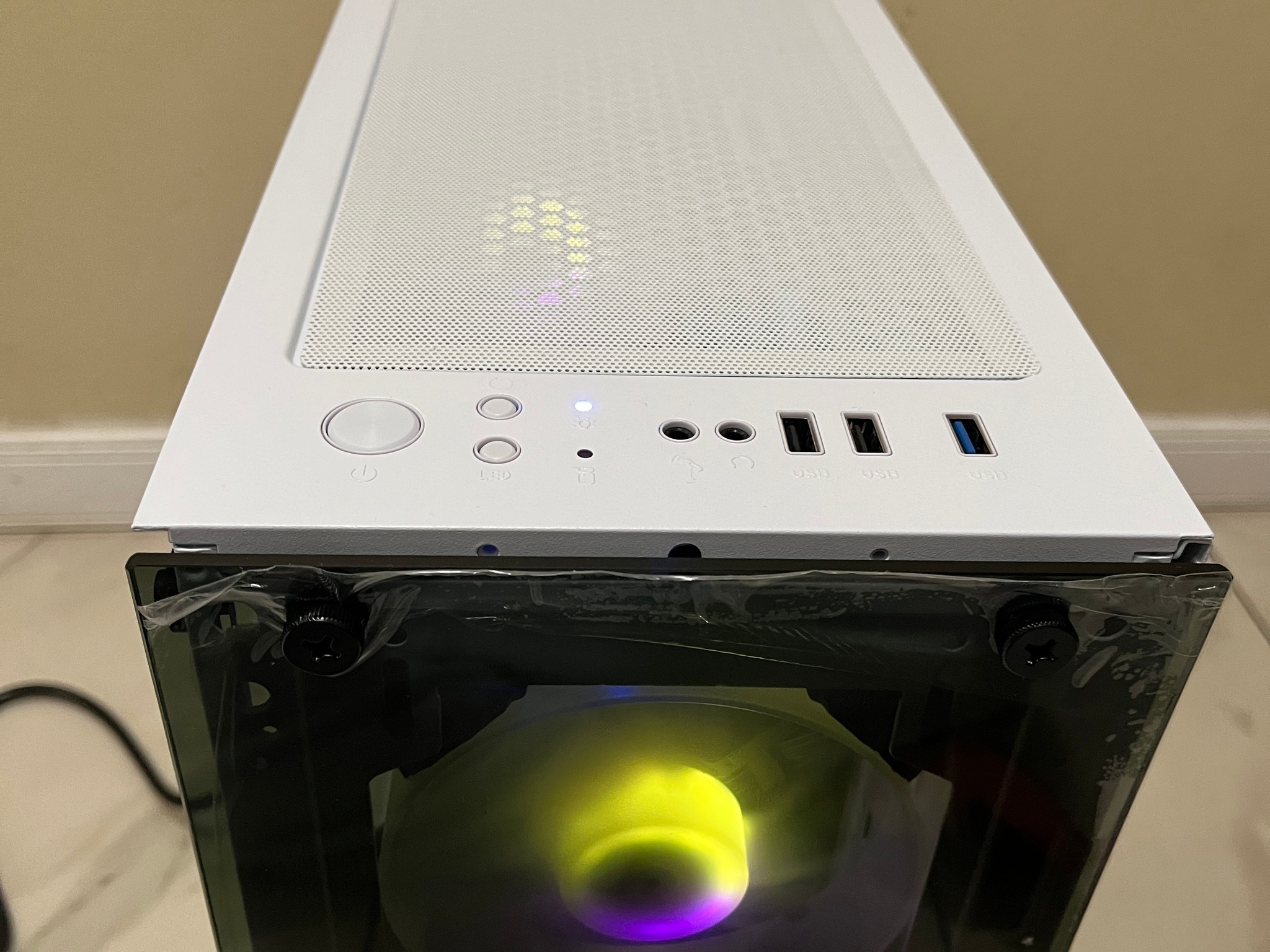 Intel i3-12100, RTX 2070, 16GB RAM, 1TB SSD, High FPS Gaming PC w/ Wi-Fi + Bluetooth & RGB Remote