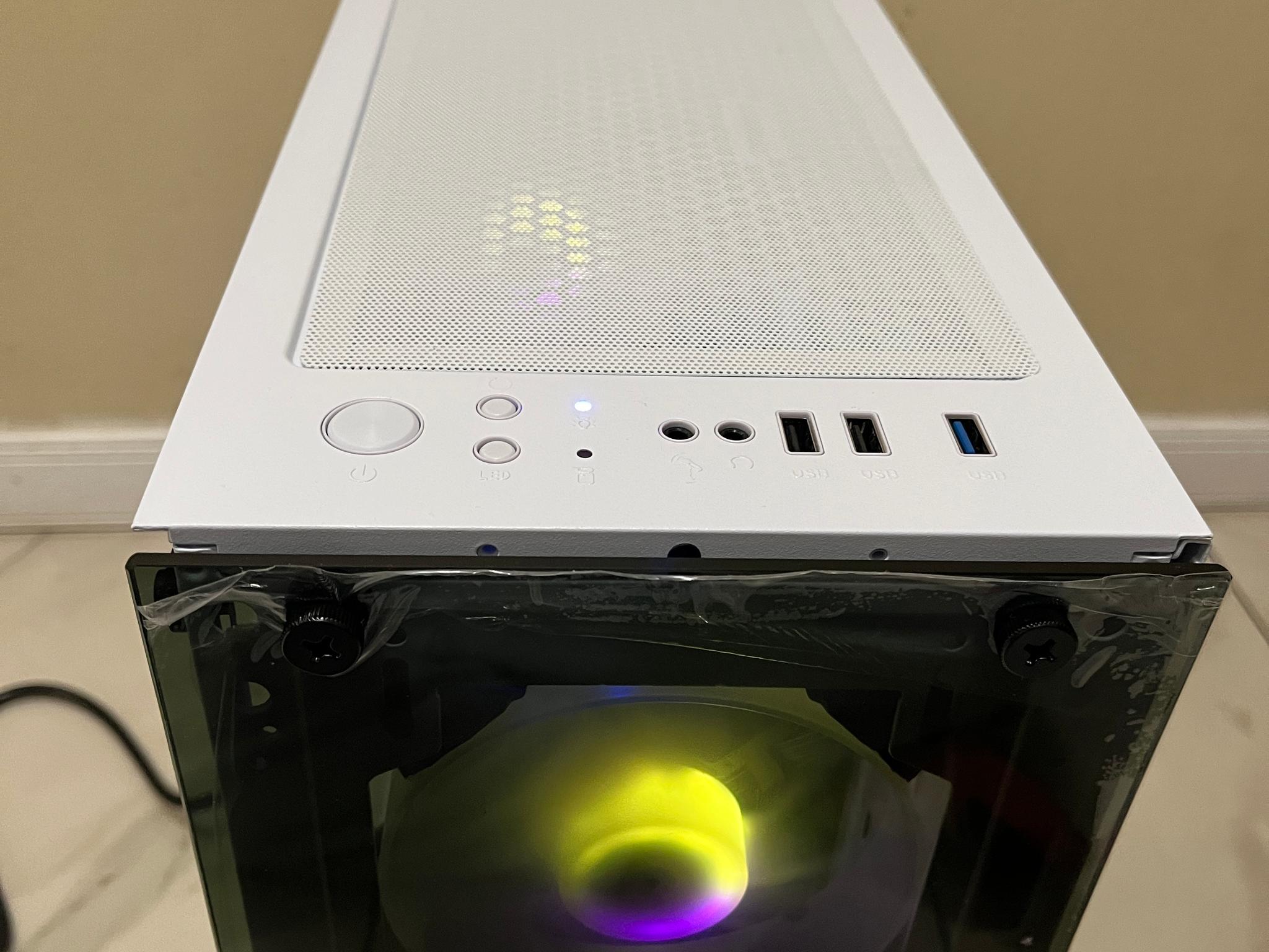 Intel i3-12100, RTX 2070, 16GB RAM, 1TB SSD, High FPS Gaming PC w/ Wi-Fi + Bluetooth & RGB Remote