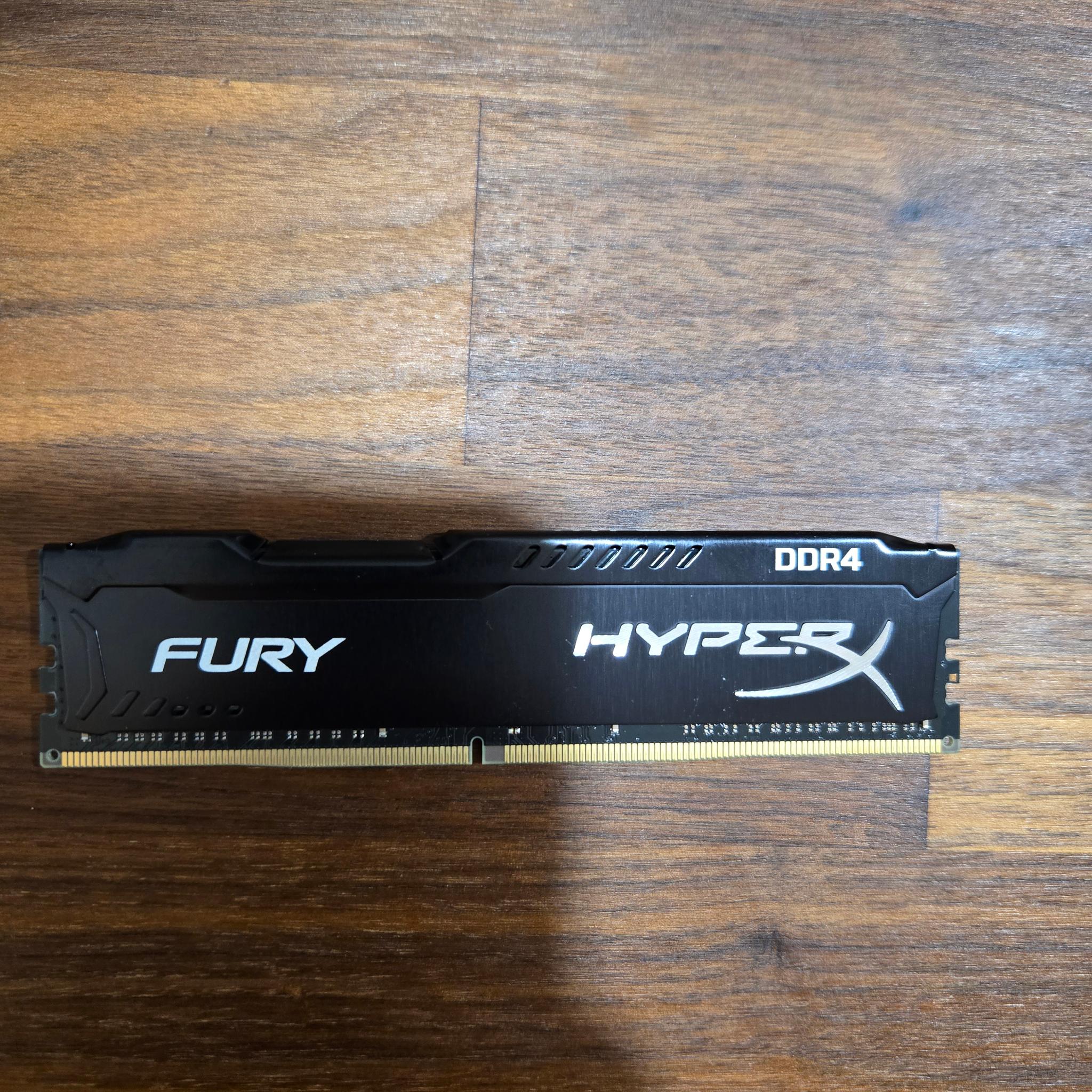 Kingston Fury 1x16gb Dual Rank 2666mhz at xmp ddr4