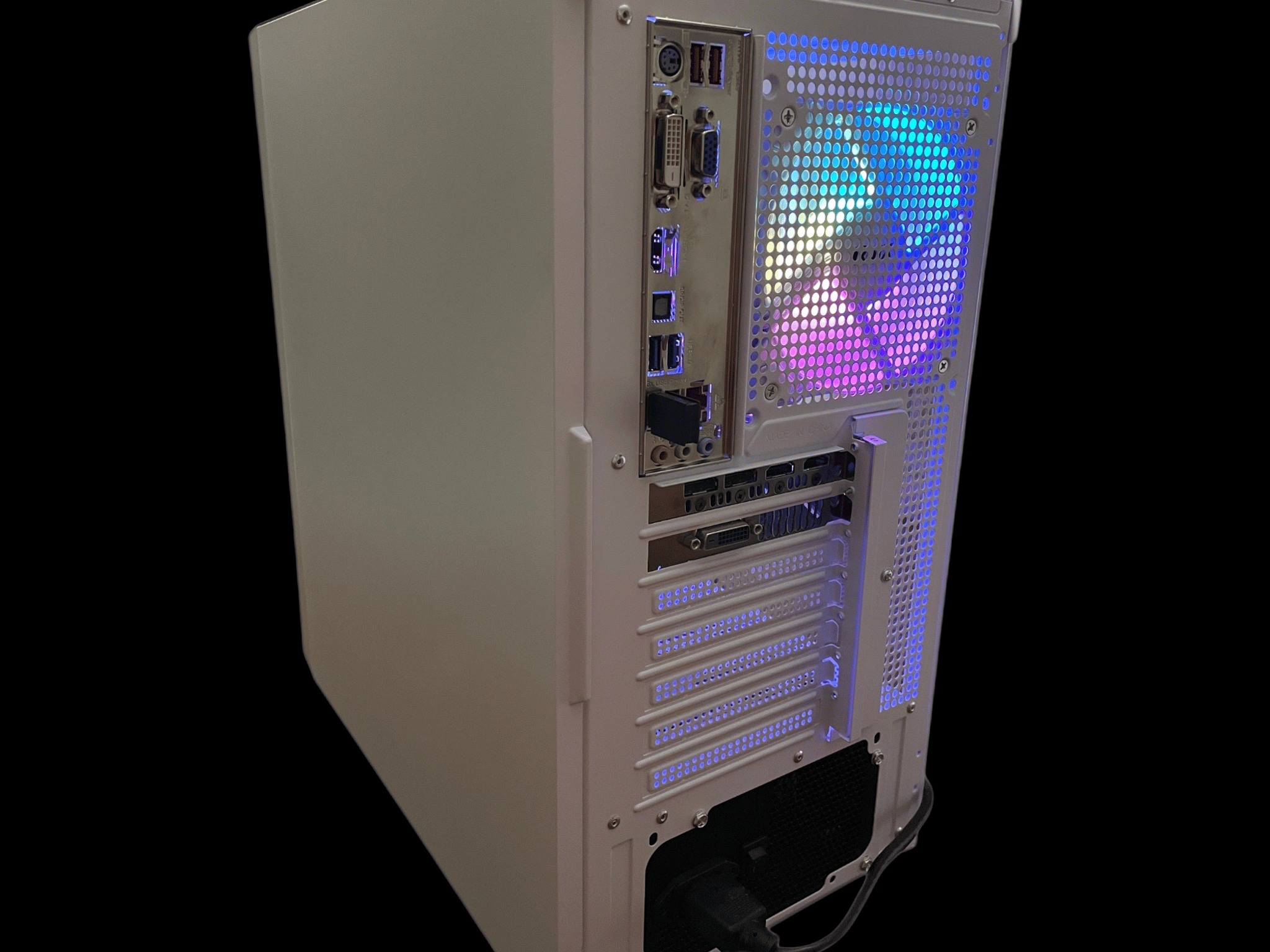 White Custom Desktop Gaming PC - Intel Core i5 CPU - Nvidia GTX 1060 - Wifi & Bluetooth - Game Ready