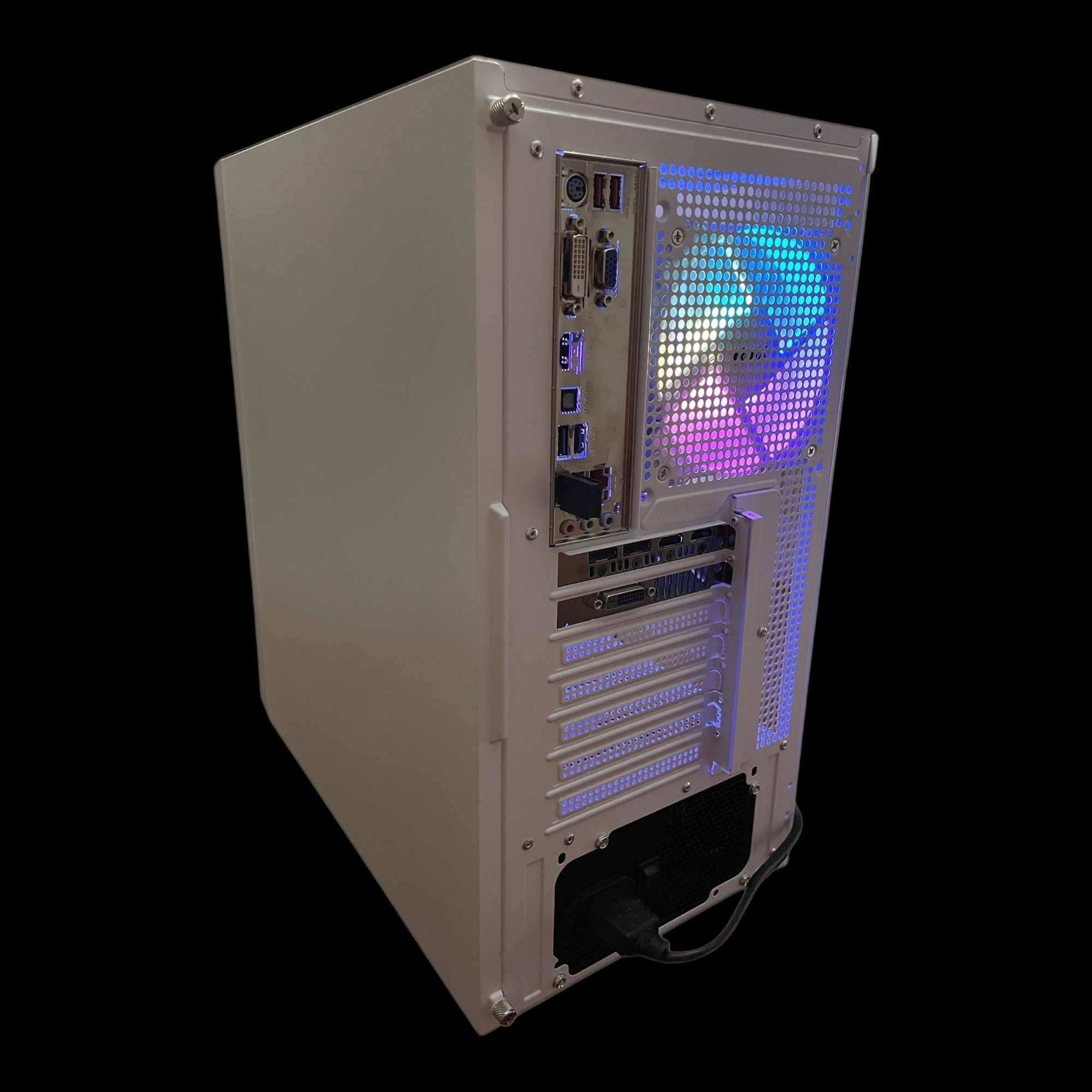 White Custom Desktop Gaming PC - Intel Core i5 CPU - Nvidia GTX 1060 - Wifi & Bluetooth - Game Ready