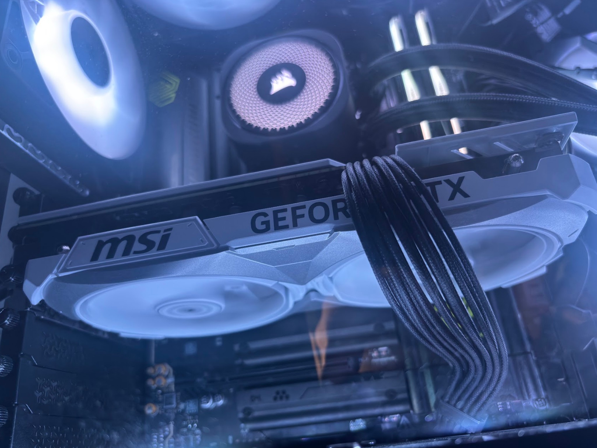 Like New MSI GeForce RTX 4070 Super Ventus White OC Dual Fan 12GB Graphics Card
