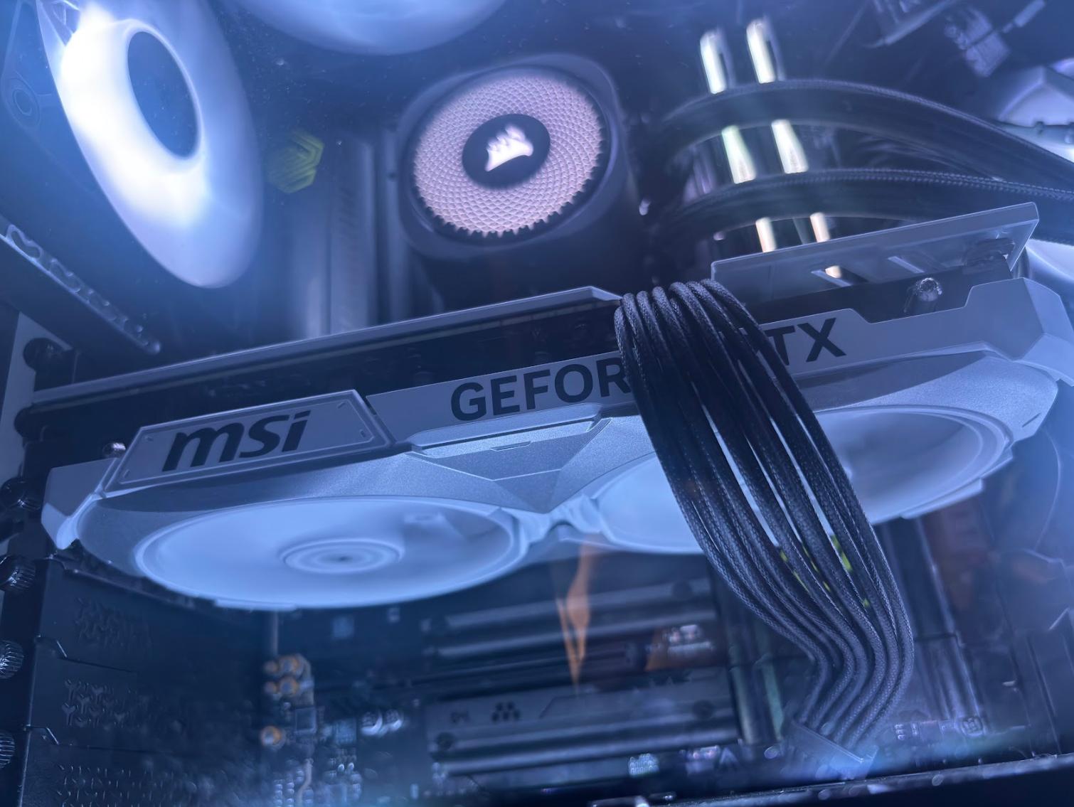 Like New MSI GeForce RTX 4070 Super Ventus White OC Dual Fan 12GB Graphics Card