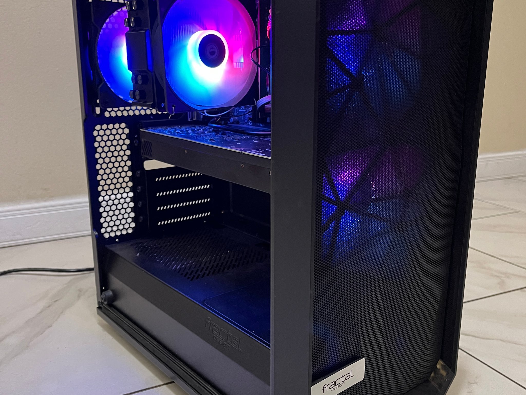 🟠🔥RTX 3070, Intel i5-9400, 16GB RAM, 500GB SSD, High Performance RGB Gaming PC w/ Wi-Fi & Remote 🖥️🔵