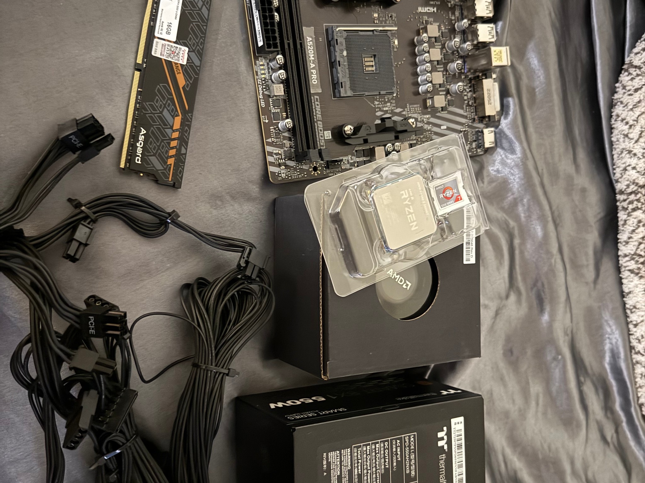 MOTHERBOARD, CPU, RAM BUNDLE