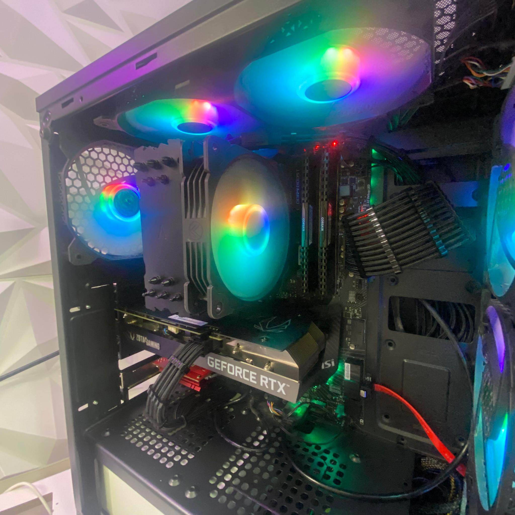 New Year New PC | Ryzen 7 2700| RTX 3060 12GB| 16GB DDR4| 2TB Storage | Win11 Pro| Free Shipping!