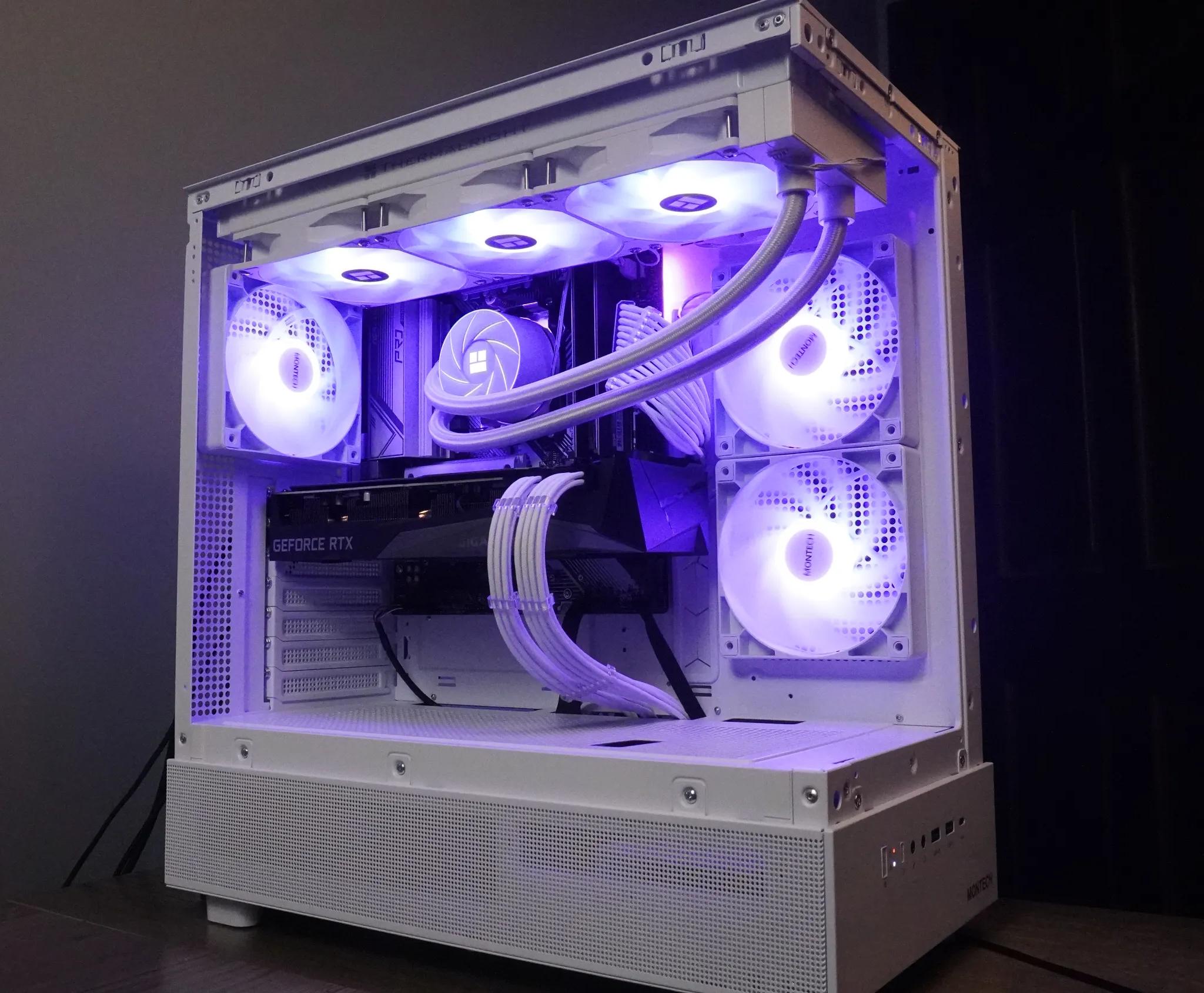 🤍AESTHETIC🤍 UPGRADE-PATH 1440p/1080p MACHINE 💚RTX 3070 🧡 Ryzen 5 7500F | 1TB NVME | 3...