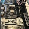 ASRock AB350 Pro 4 MB, Ryzen 5 1600x and tower cooler