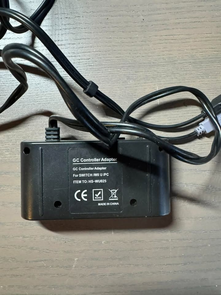 pdobq Gamecube Controller Adapter for Nintendo Switch/Switch 2/ Switch OLED Gamecube Adapter