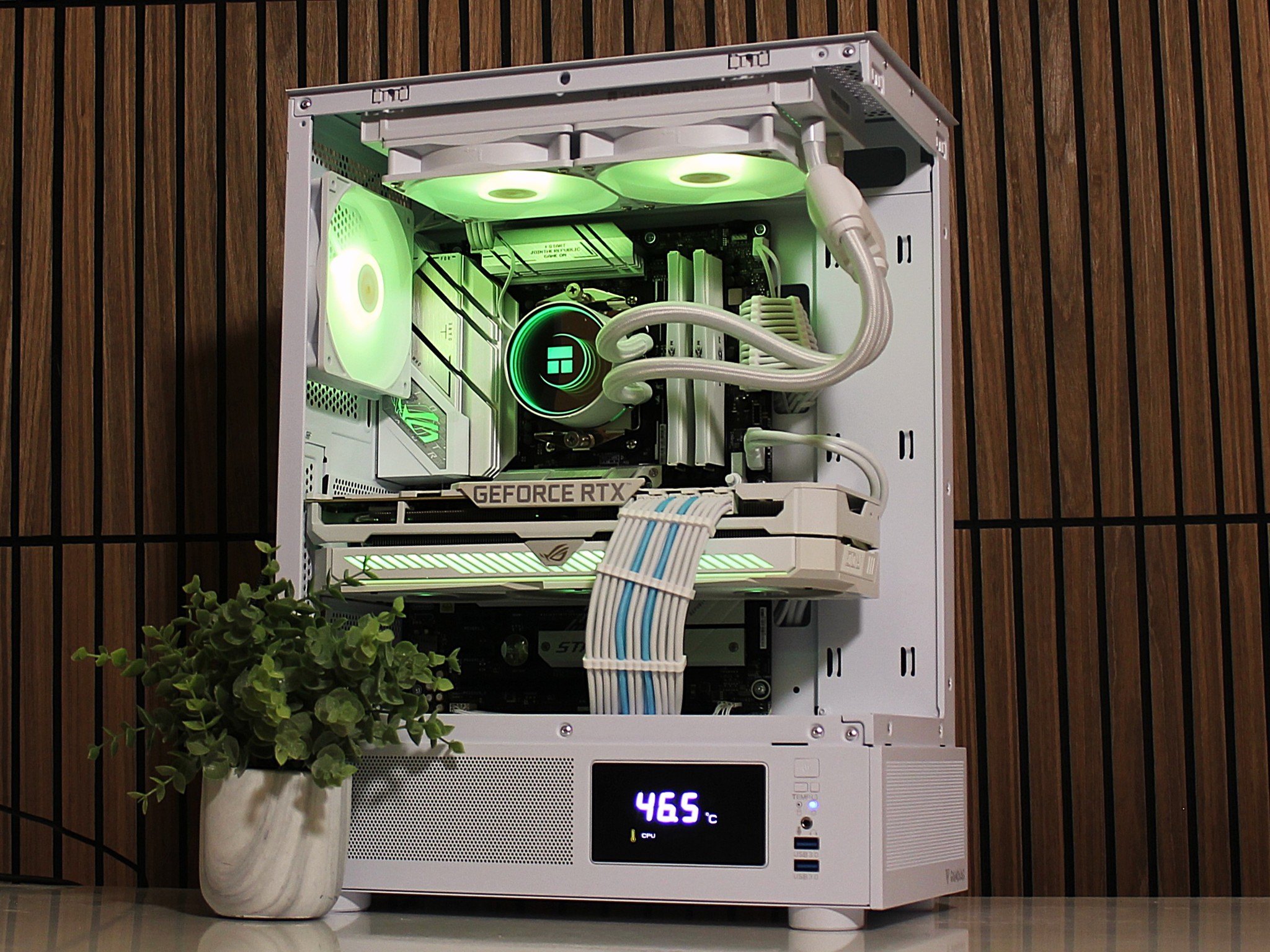 ❄️ALL WHITE Gaming PC ❄️| RTX 3080 10GB💻| DDR5 | 32GB RAM | WiFi/BT | Windows 11 | 1TB |