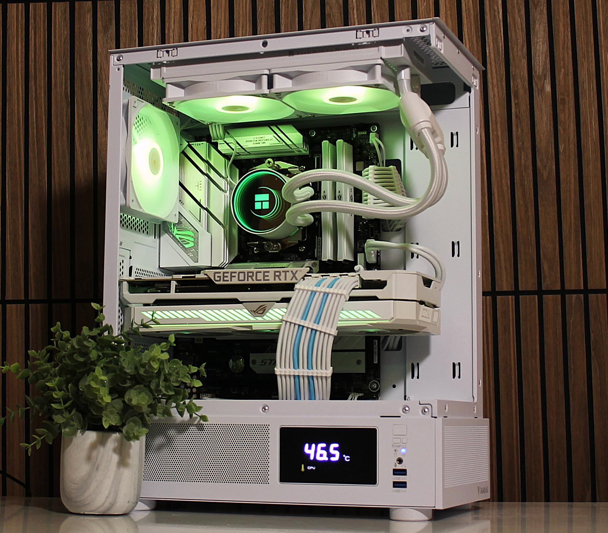 ❄️ALL WHITE Gaming PC ❄️| RTX 3080 10GB💻| DDR5 | 32GB RAM | WiFi/BT | Windows 11 | 1TB |