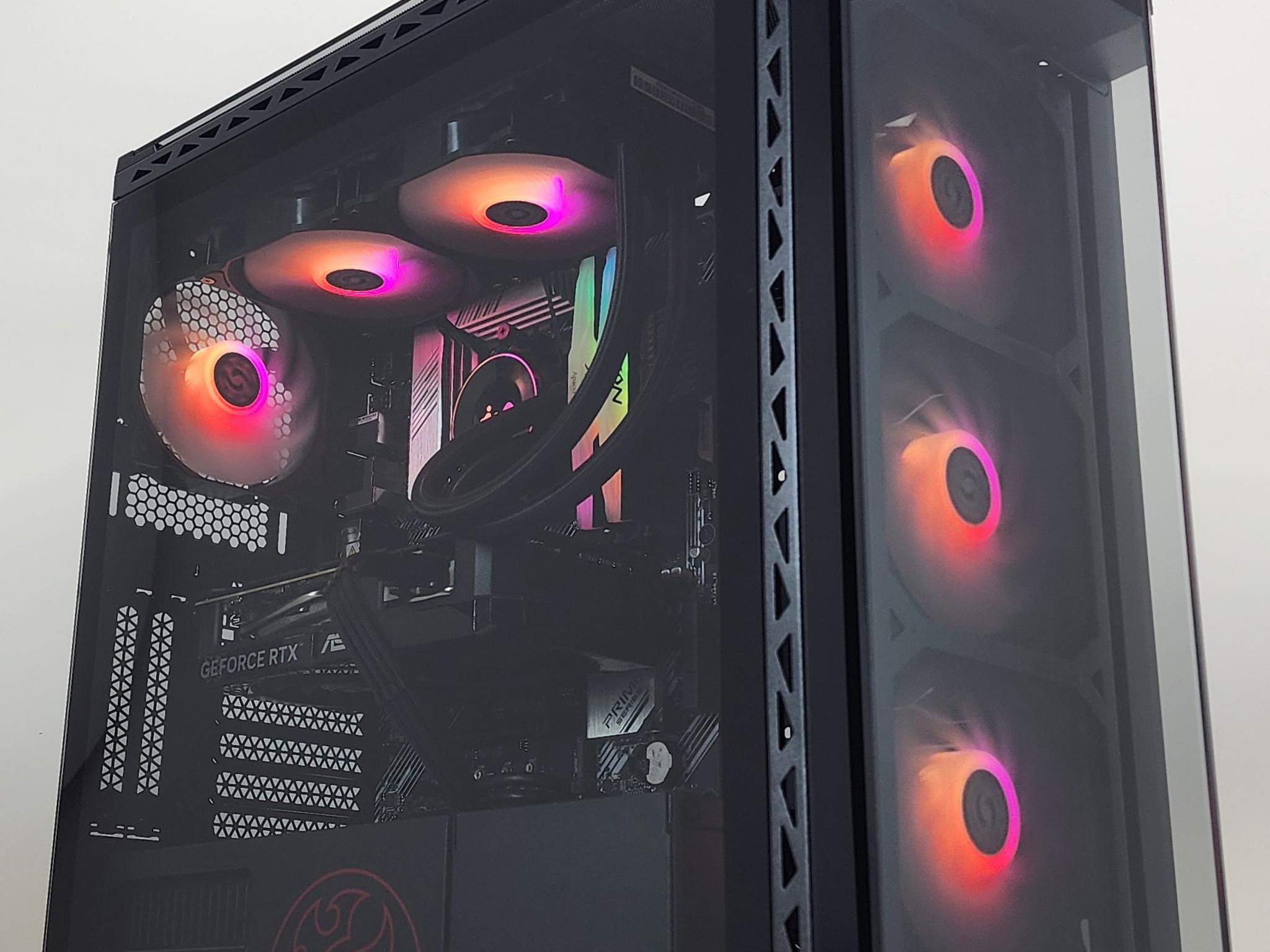 Gaming PC Ryzen 7 5700X 16GB RAM 1TB SSD RTX 5060  8GB Windows 11 Computer