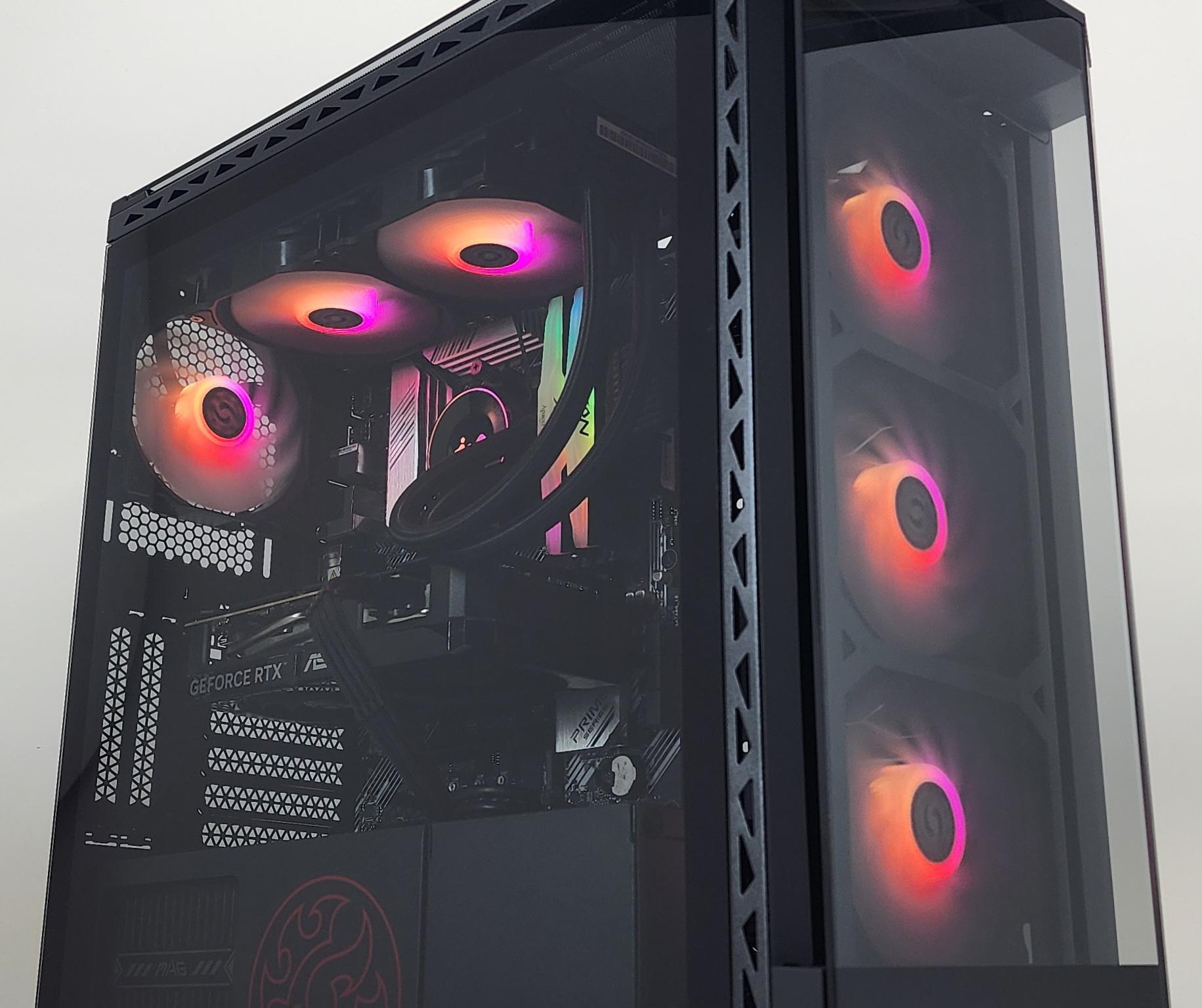 Gaming PC Ryzen 7 5700X 16GB RAM 1TB SSD RTX 5060  8GB Windows 11 Computer