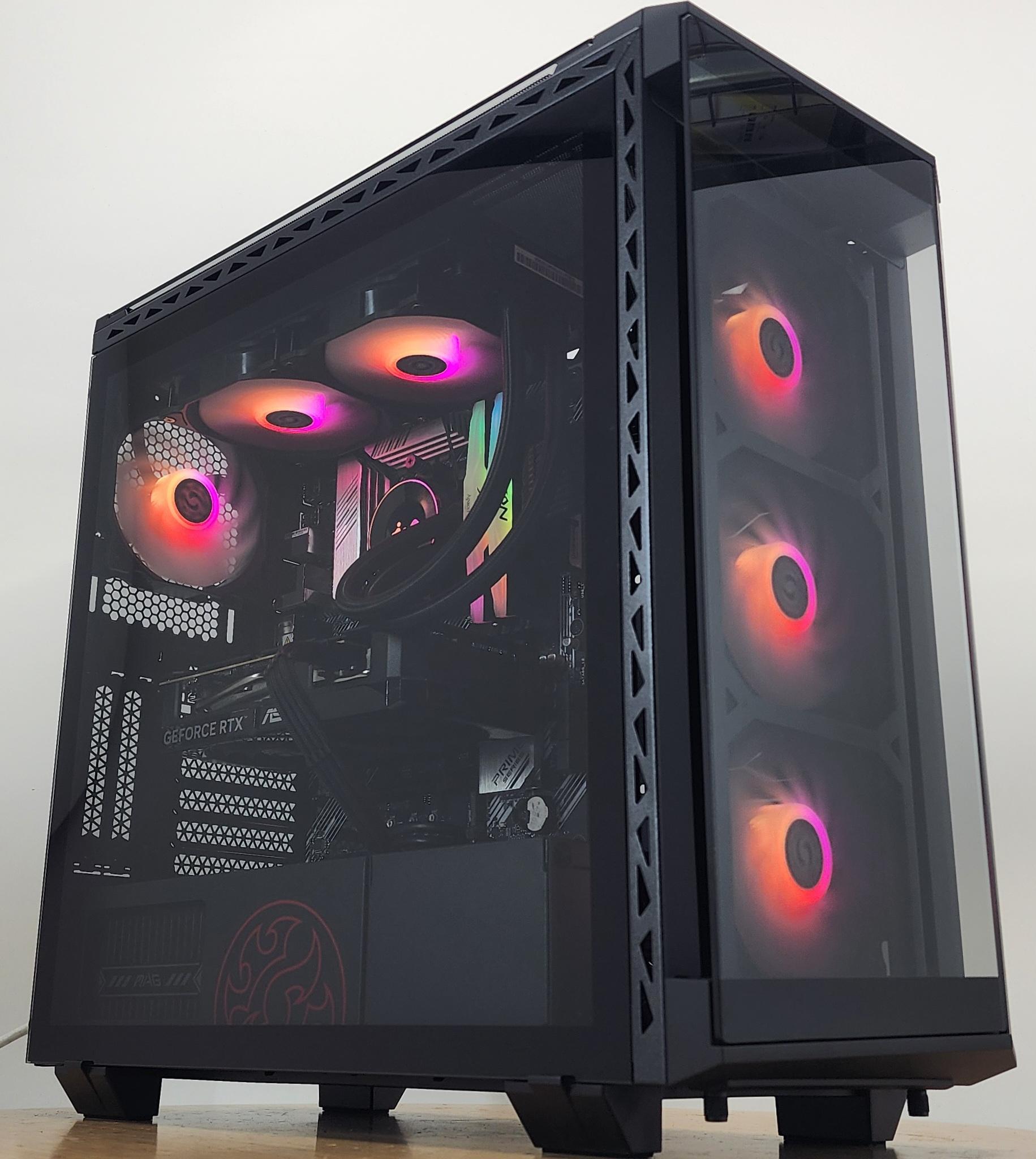Gaming PC Ryzen 7 5700X 16GB RAM 1TB SSD RTX 5060  8GB Windows 11 Computer