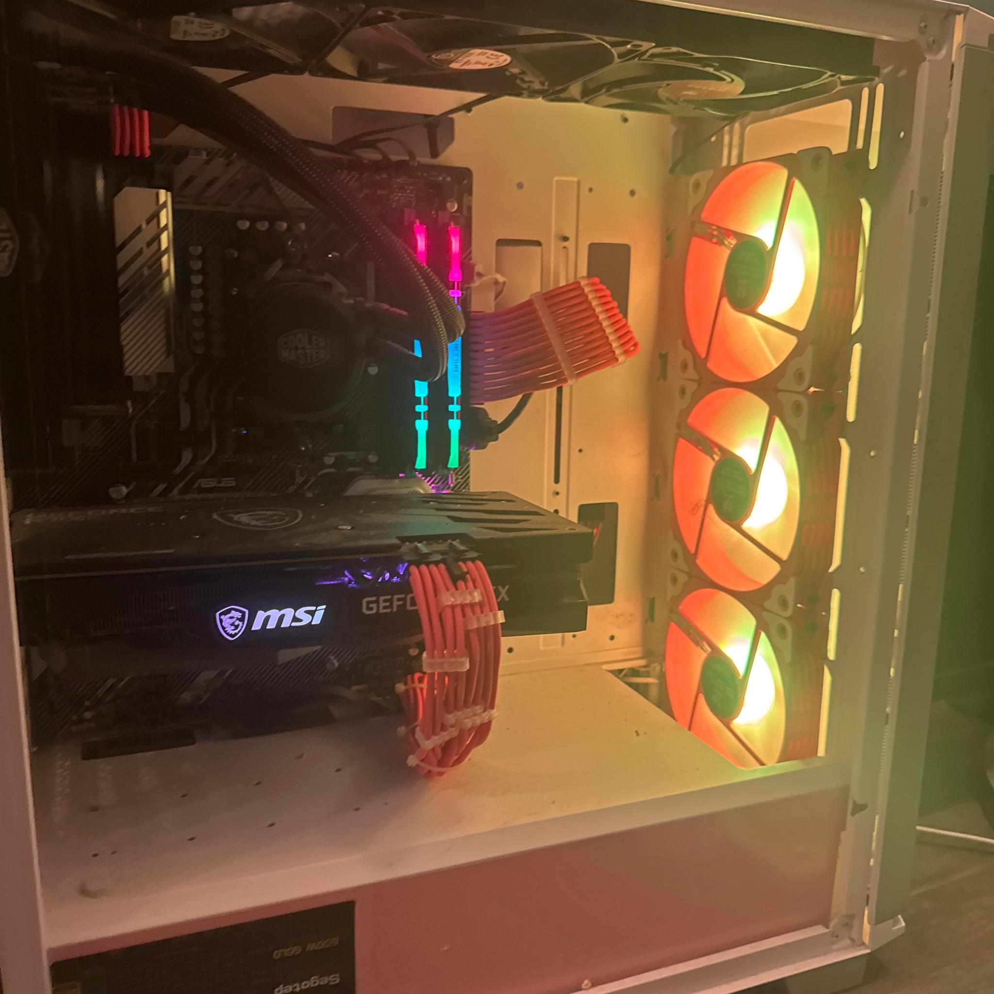 GeForce RTX 3060 Ti Custom Gaming PC - Ryzen 5 3600X, 16GB RAM
