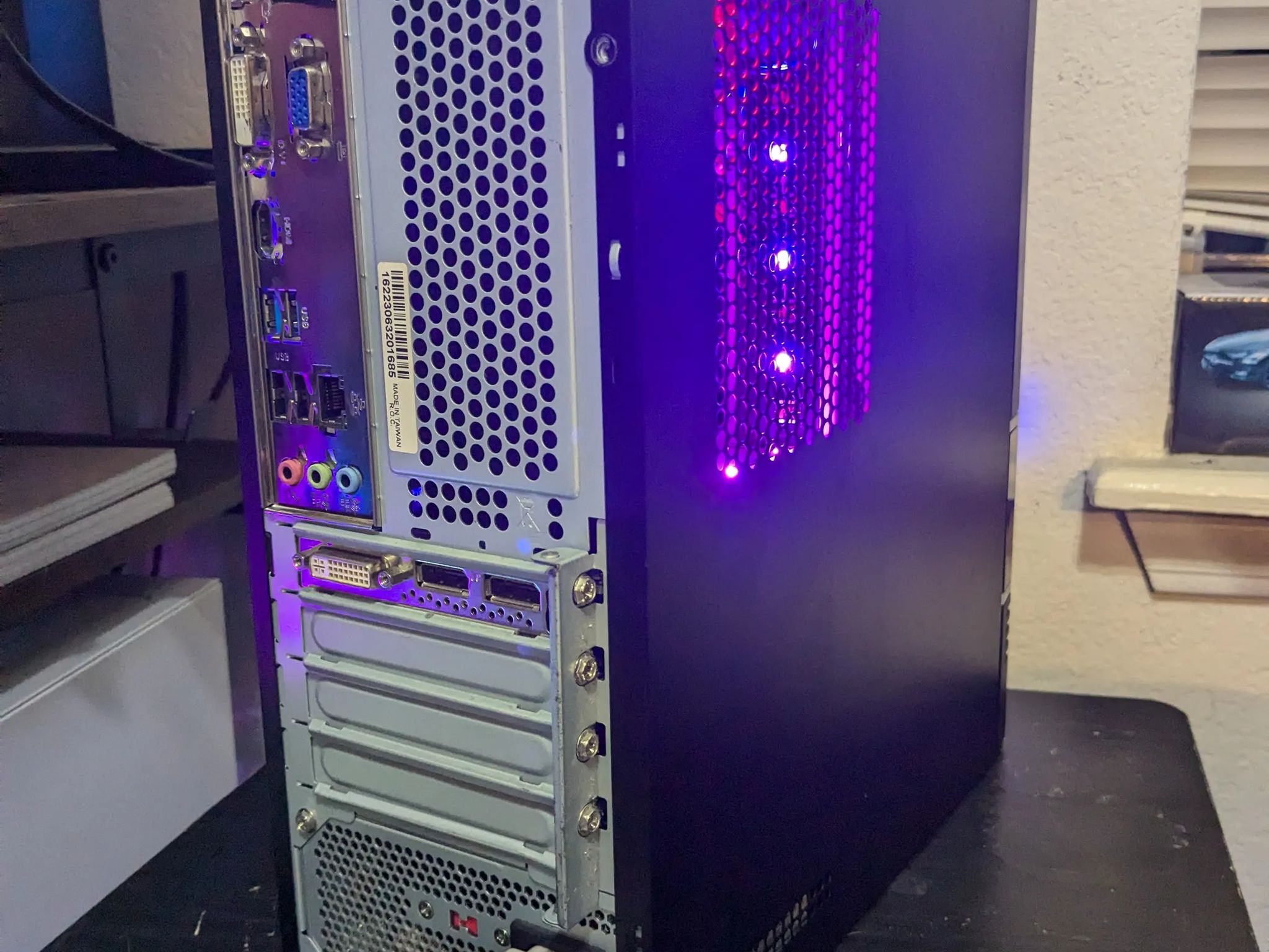 Budget Custom SFF - i5-2400, 16GB RAM, Quadro K2200 4GB (GTX 750 TI), 400GB SSD, Win10, Wifi, RGB