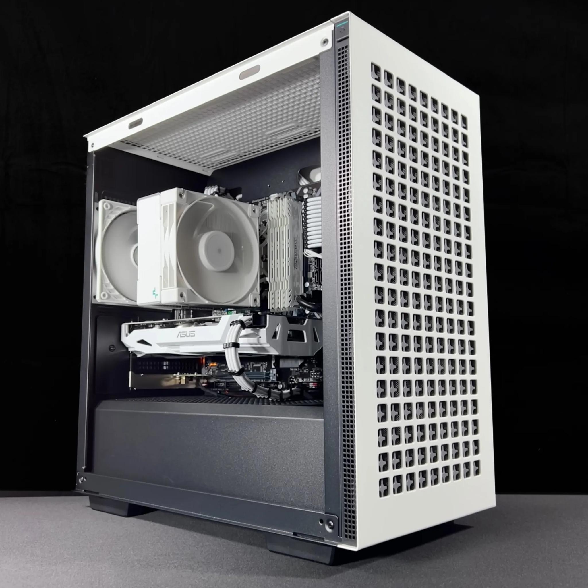⬛⬜ White Budget Gaming PC | i5-8500 | GTX 1060 - 6GB ⬜⬛