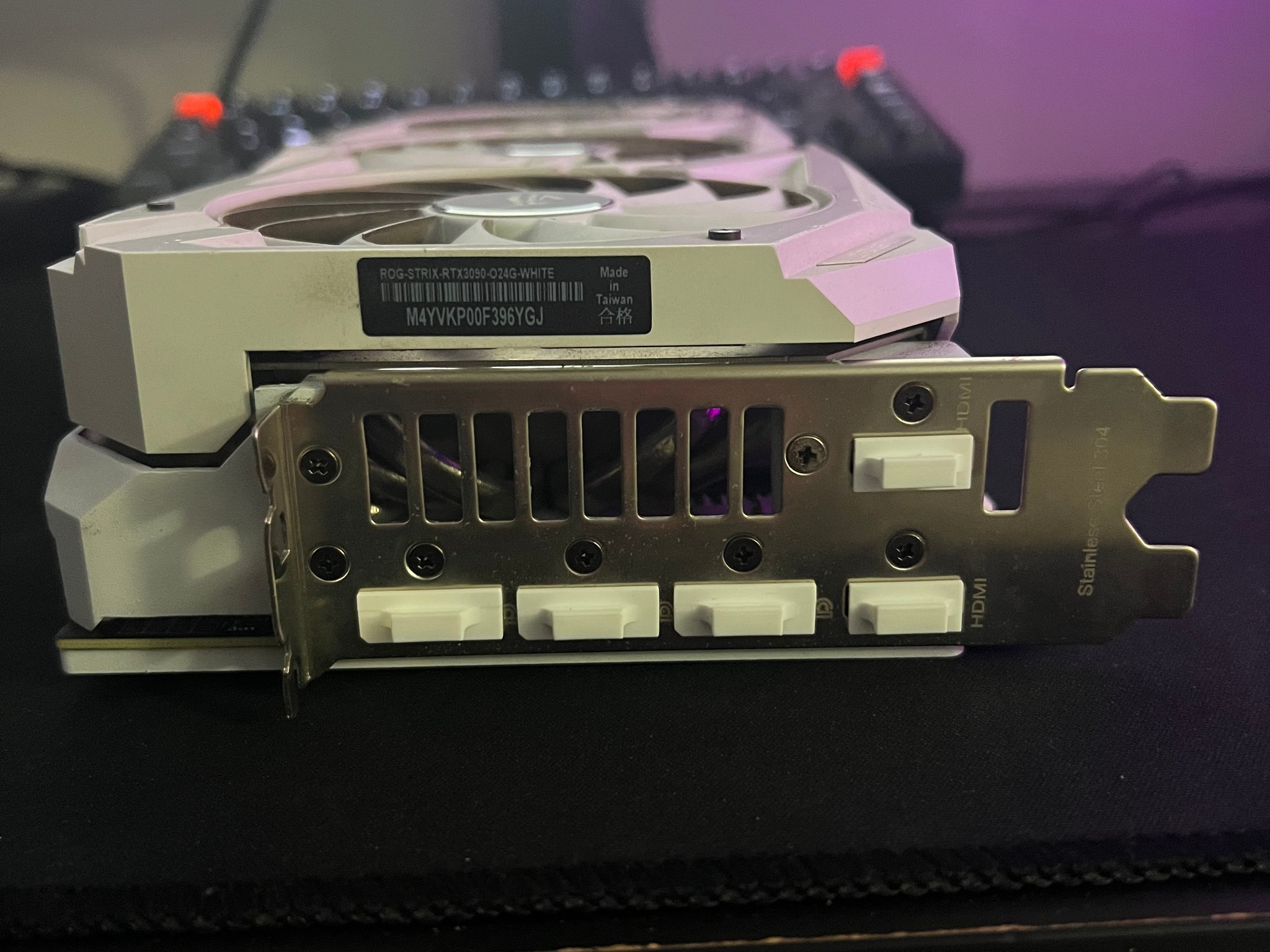 ASUS ROG Strix GeForce RTX 3090 OC White Edition 24GB GDDR6X