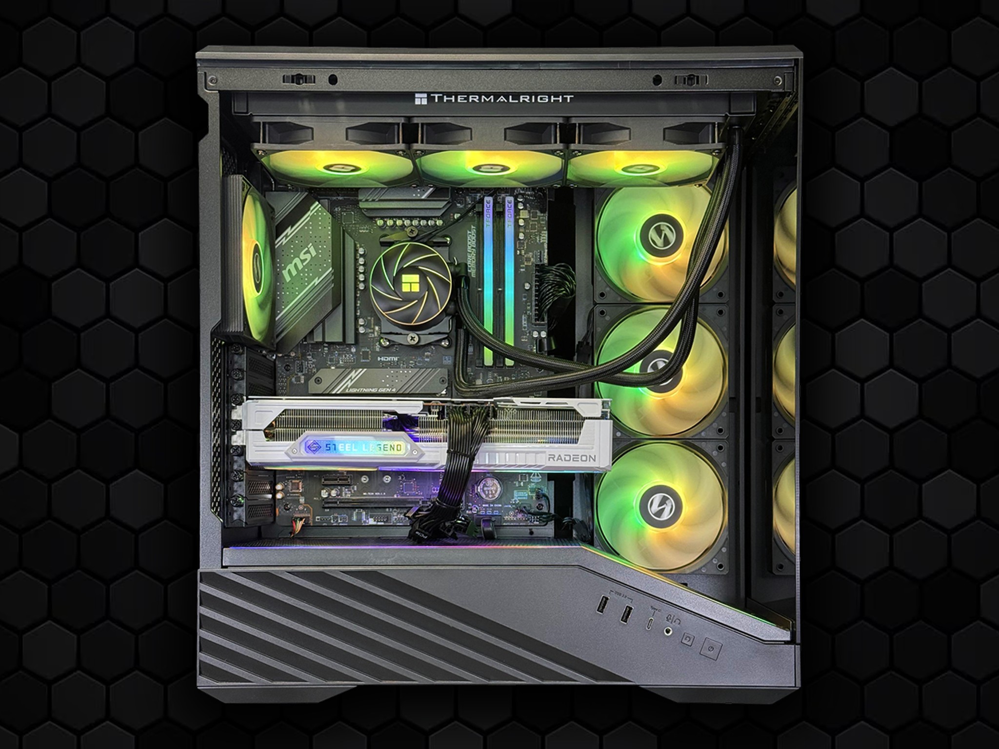 Ryzen 7 9800X3D | RX 9070 XT 16GB | 32GB DDR5 (6000 MT/s) | 2TB SSD | 850W Gold PSU | AI Vector