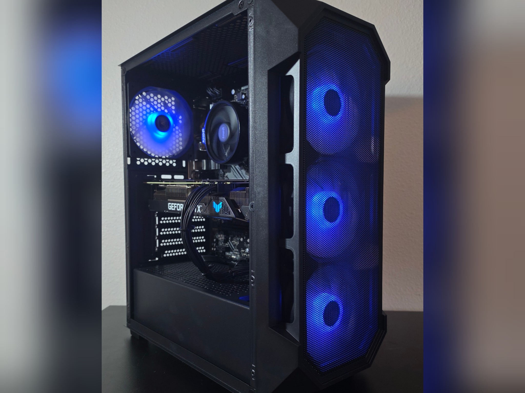Aura // RTX 3060-ti / Ryzen 5 5600x / 32GB DDR4 / 1TB SSD / Wi-Fi + BT 1080p Gaming PC
