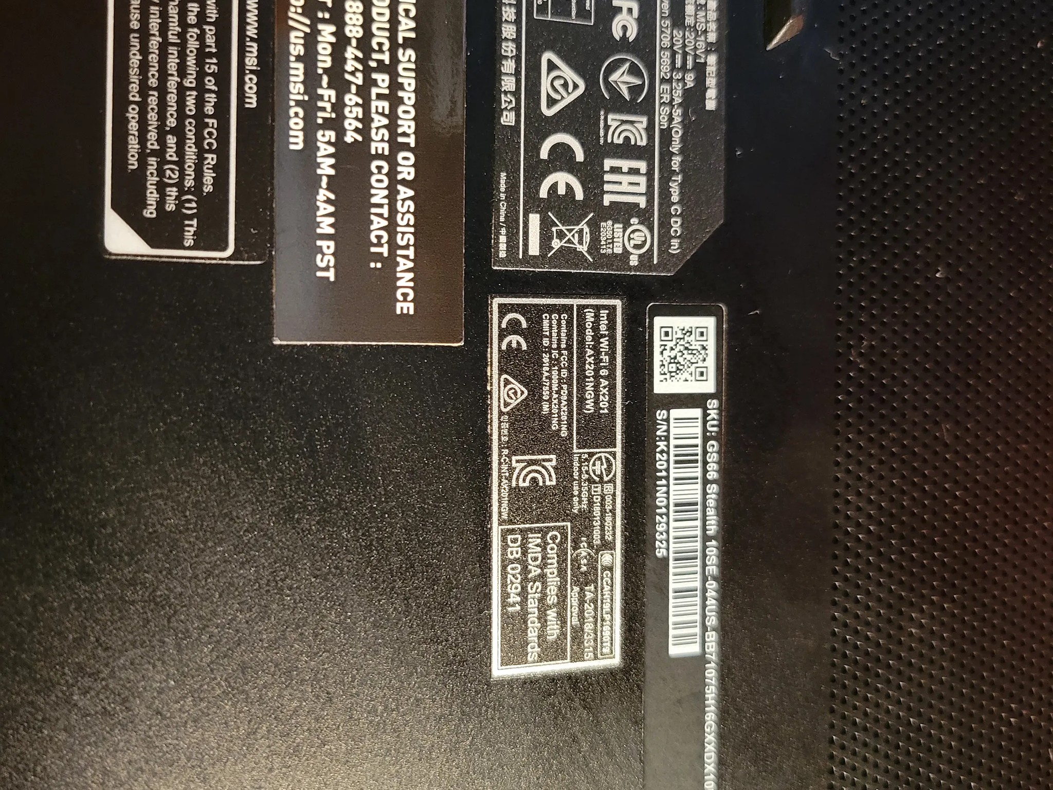 MSi GS66 Stealth Gaming Laptop