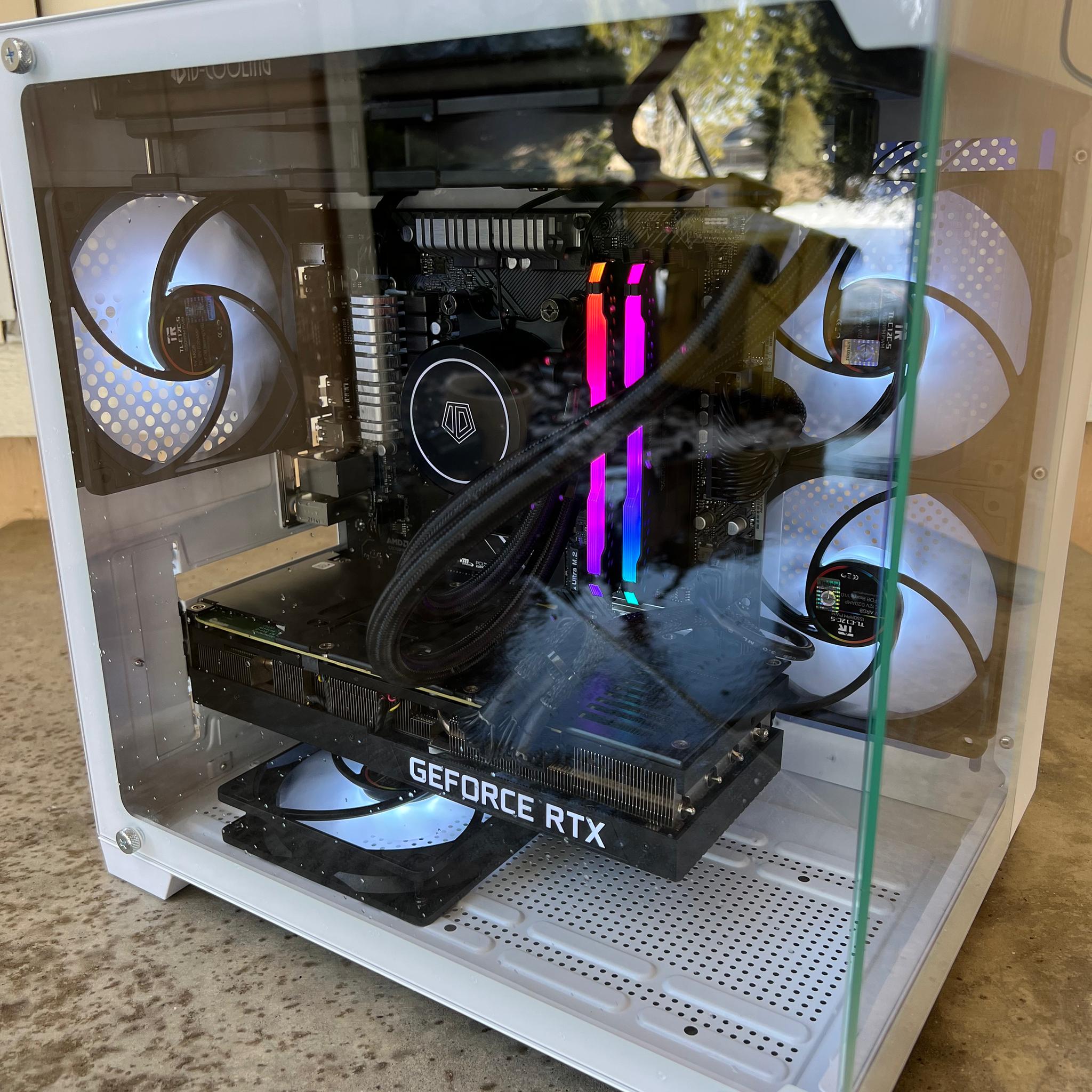 🧊⬛️BLACK-ICE⬛️🧊 Rtx 3080, Ryzen 9 3900x, 32GB Ram