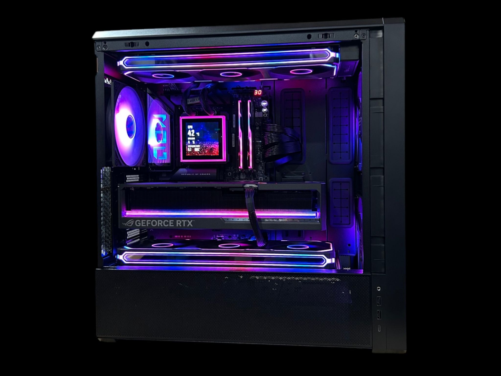 RTX 5090 Astral | Ryzen 7 9850X3D | 64GB DDR5 6200MT/s | 4TB NVMe | 1250W PSU | The Digital Hero