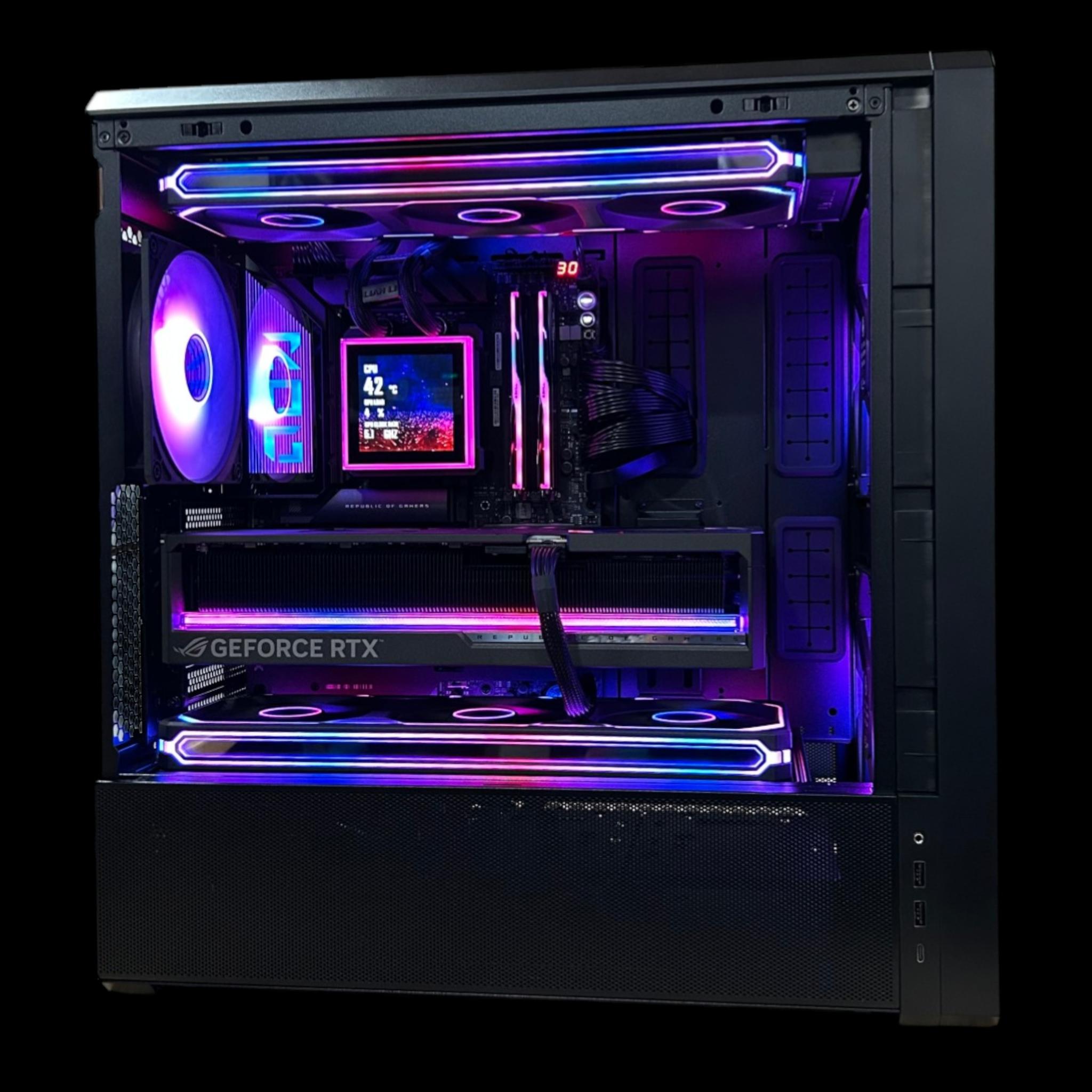 RTX 5090 Astral | Ryzen 7 9850X3D | 64GB DDR5 6200MT/s | 4TB NVMe | 1250W PSU | The Digital Hero