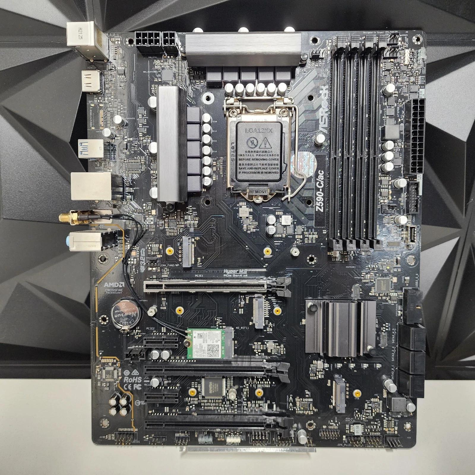 UPDATED BIOS ASROCK Z590-C/AC WIFI LGA1200 DDR4 ATX MOTHERBOARD